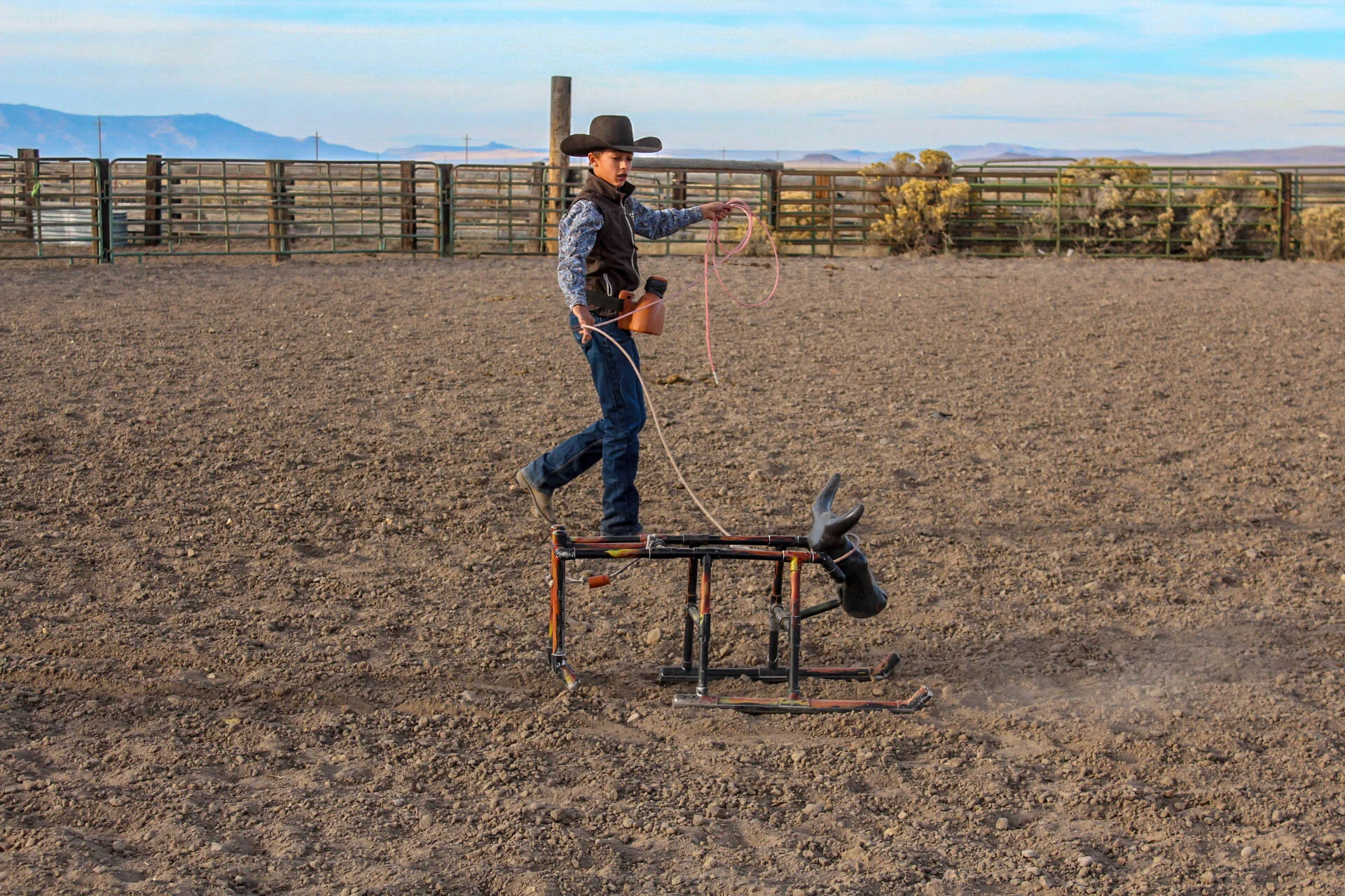 Dally Ribbon Roping The Dally Dummy