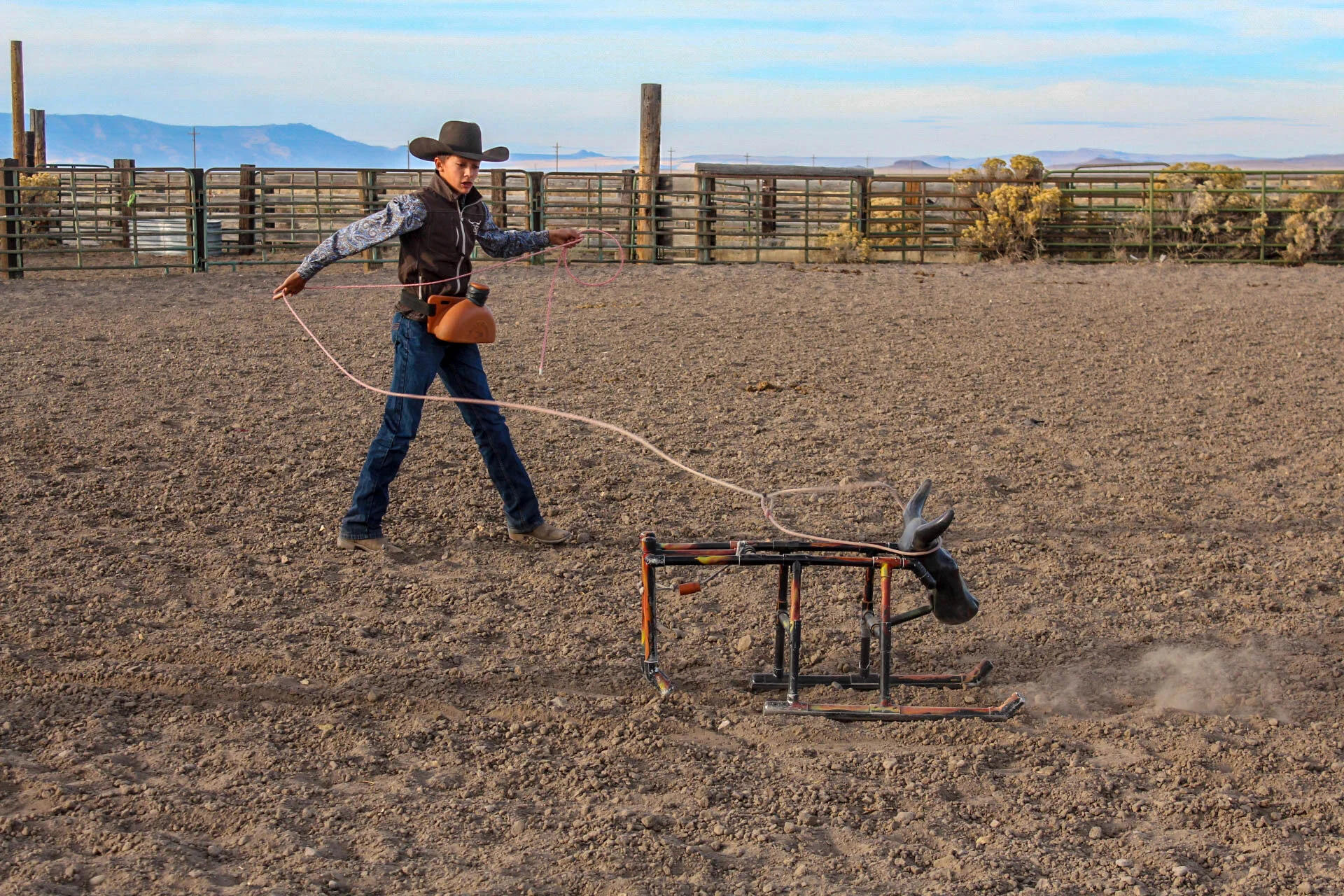 Dally Ribbon Roping The Dally Dummy