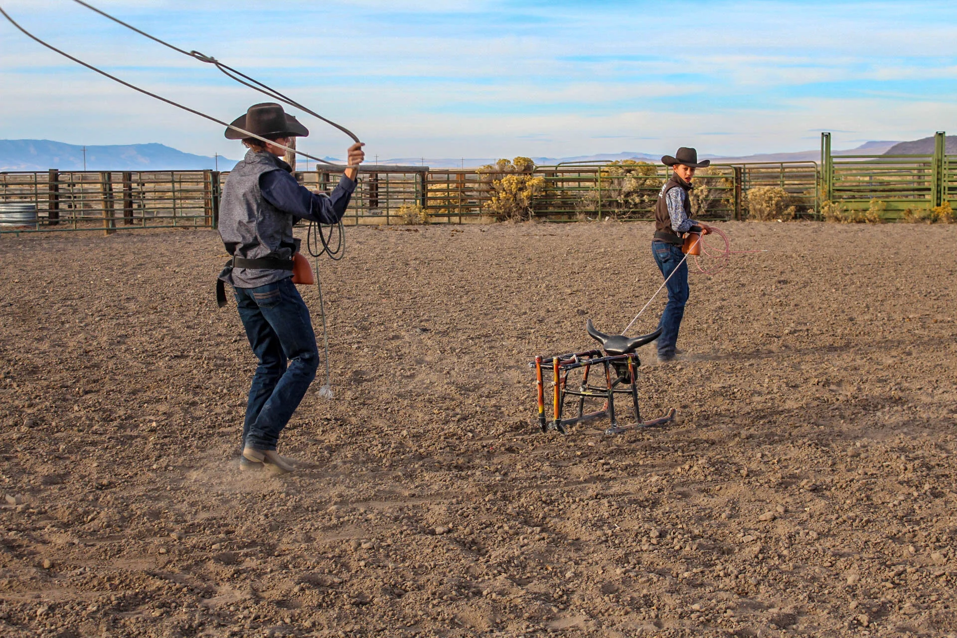 Dally Ribbon Roping The Dally Dummy