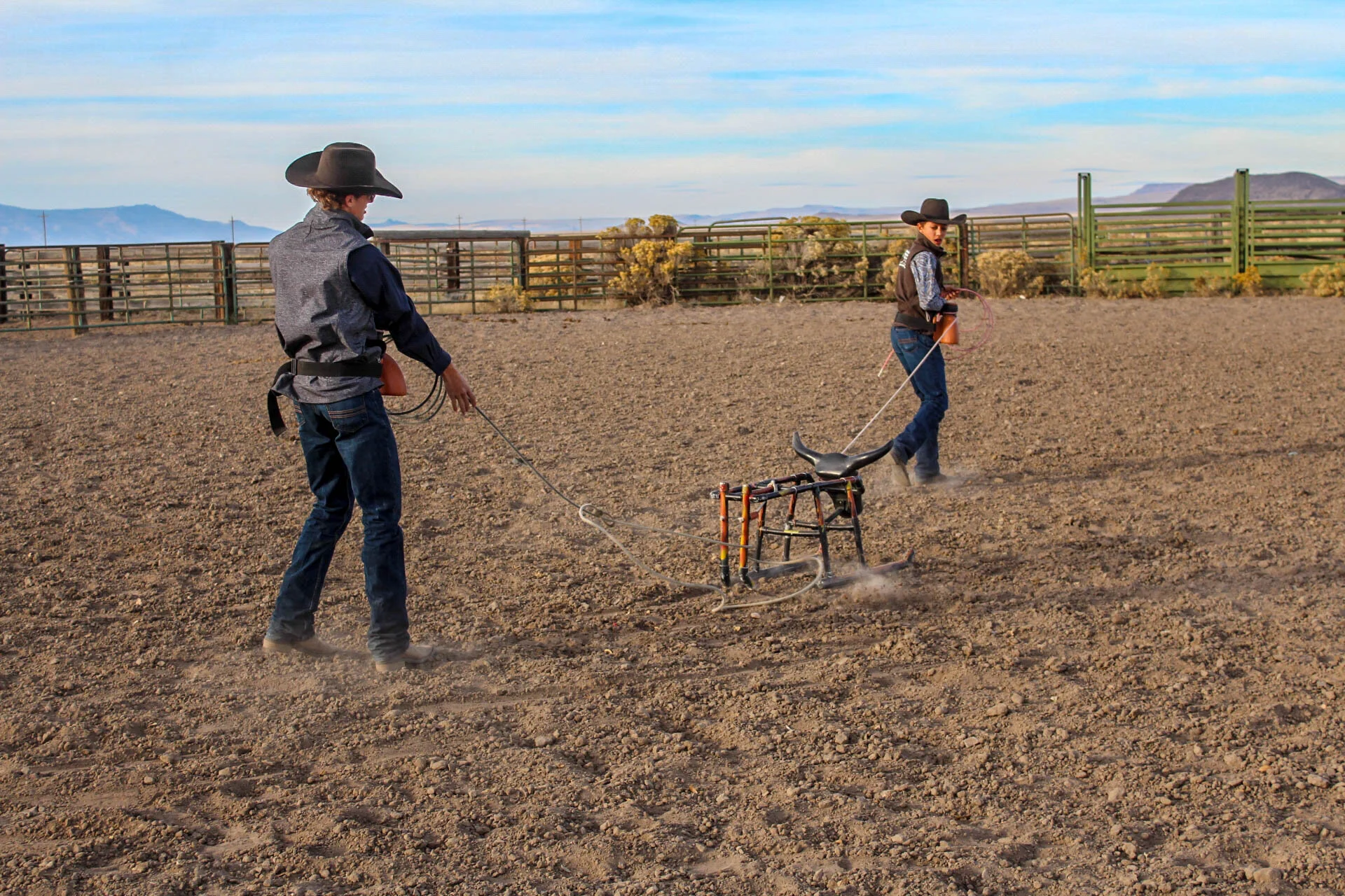 Dally Ribbon Roping The Dally Dummy