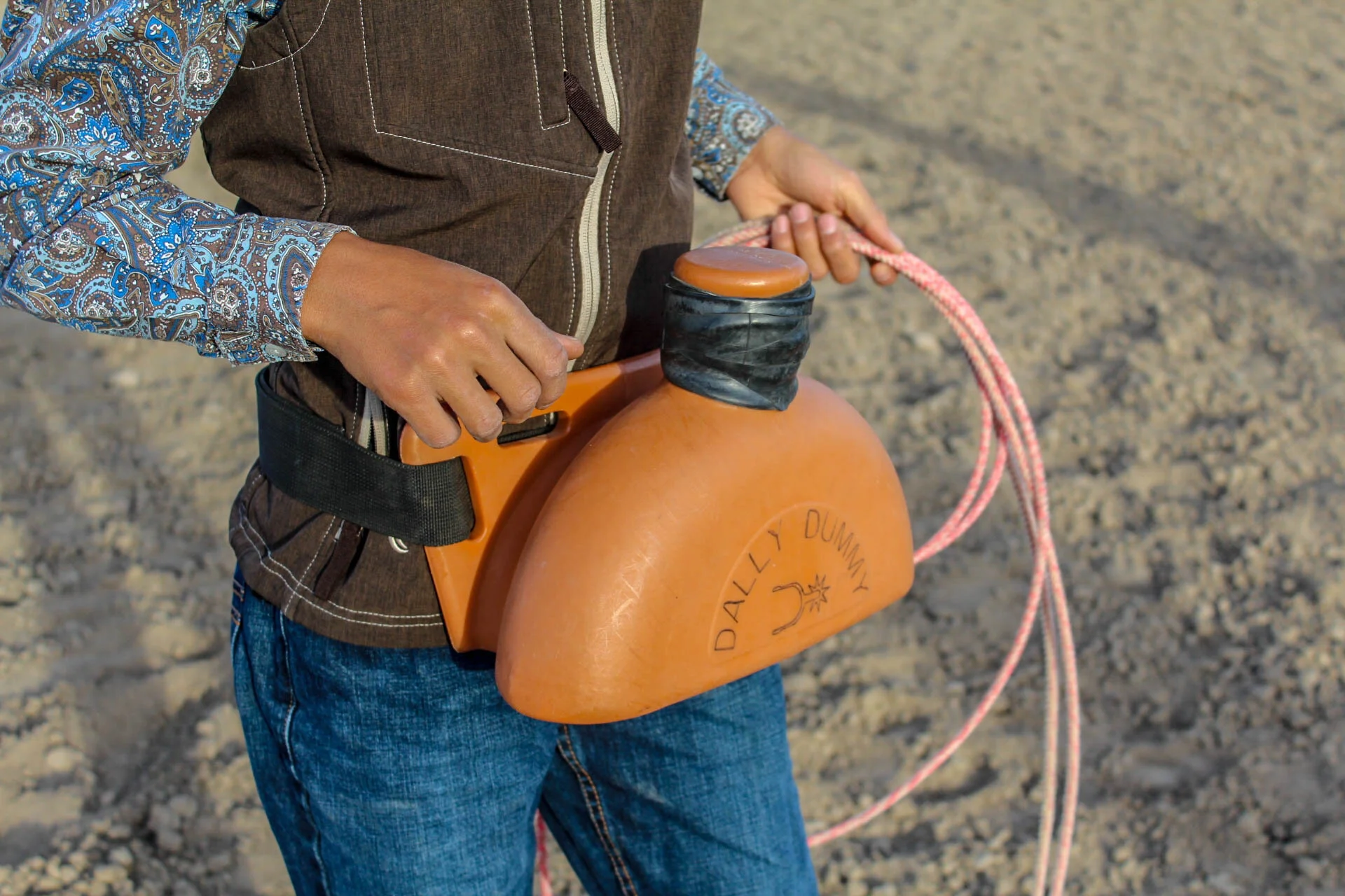 Dally Ribbon Roping The Dally Dummy — The Dally Dummy