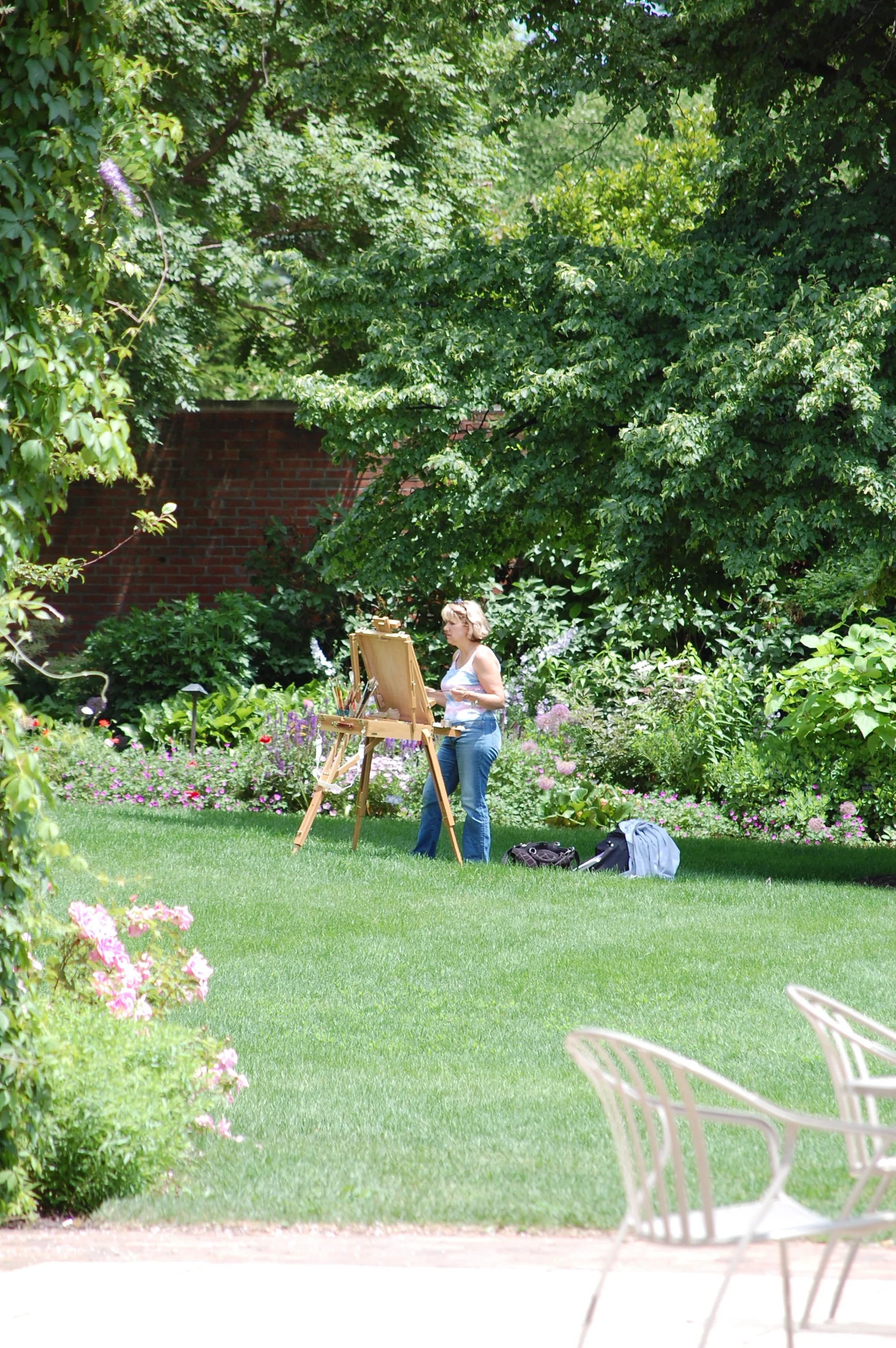Me at the Botanic Gardens
