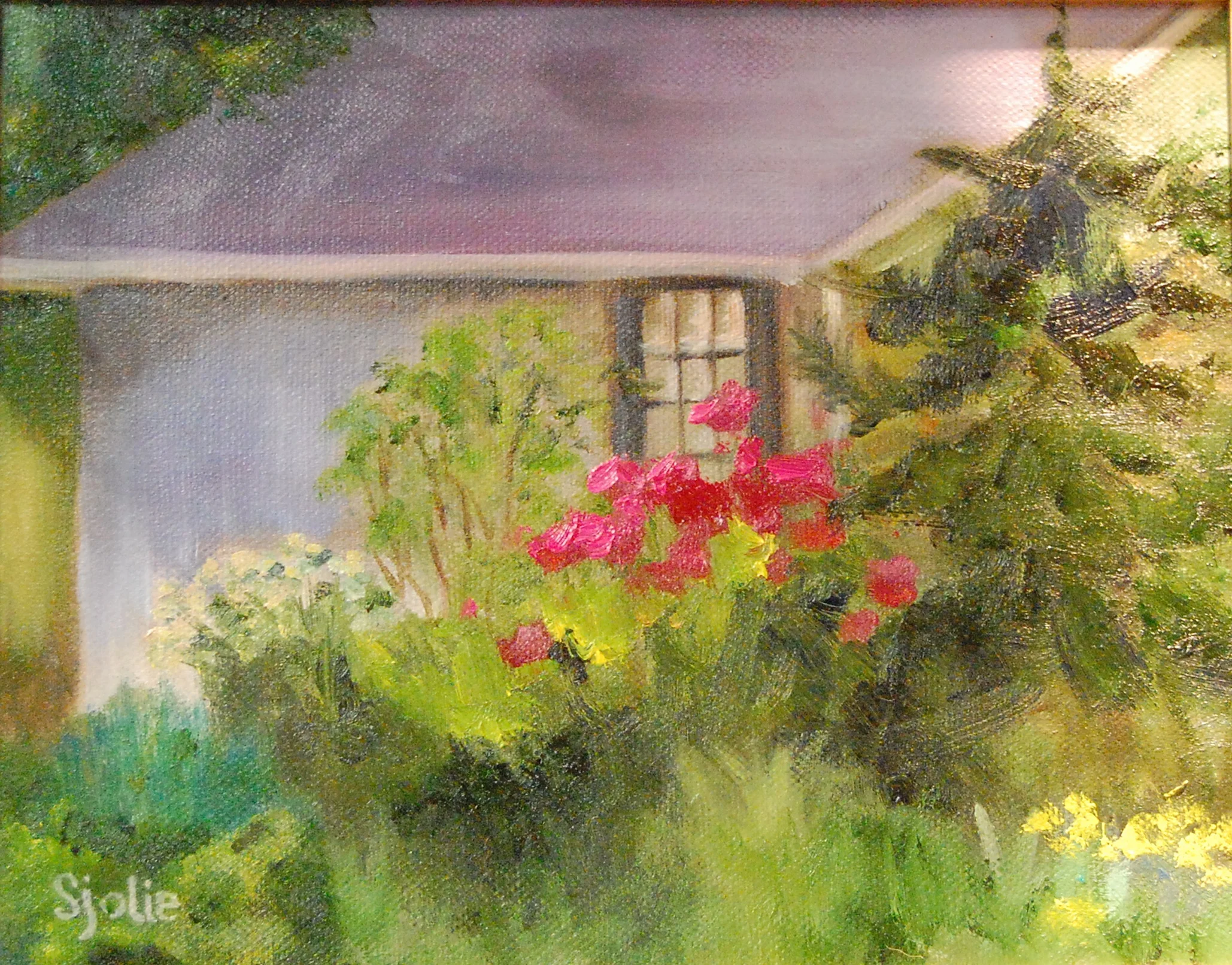  Study of House (plein aire)