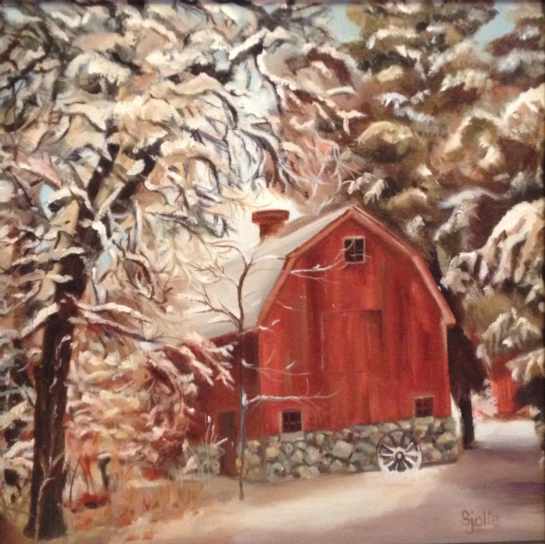 Karen's Winter Barn