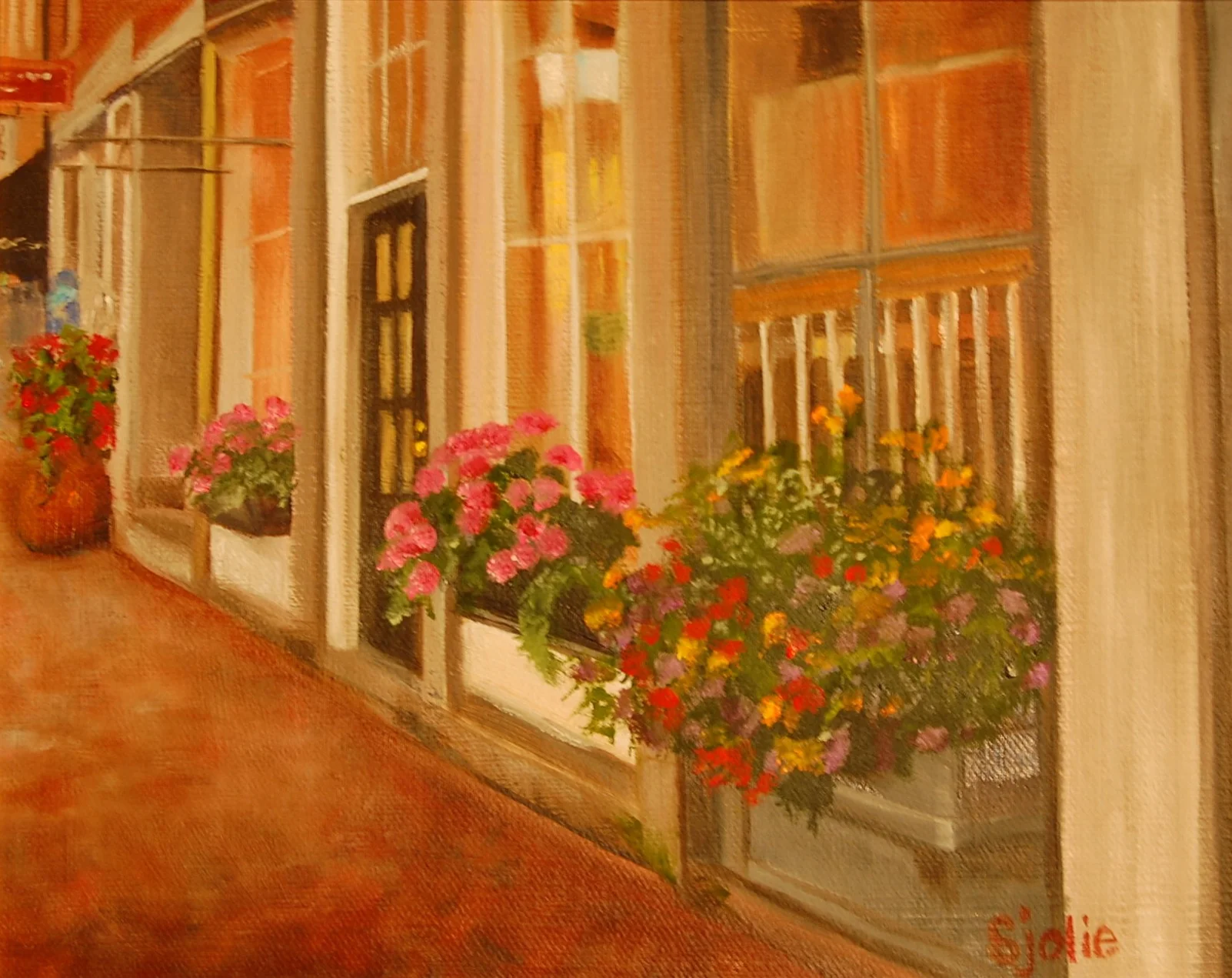 Sidewalk by the Sea