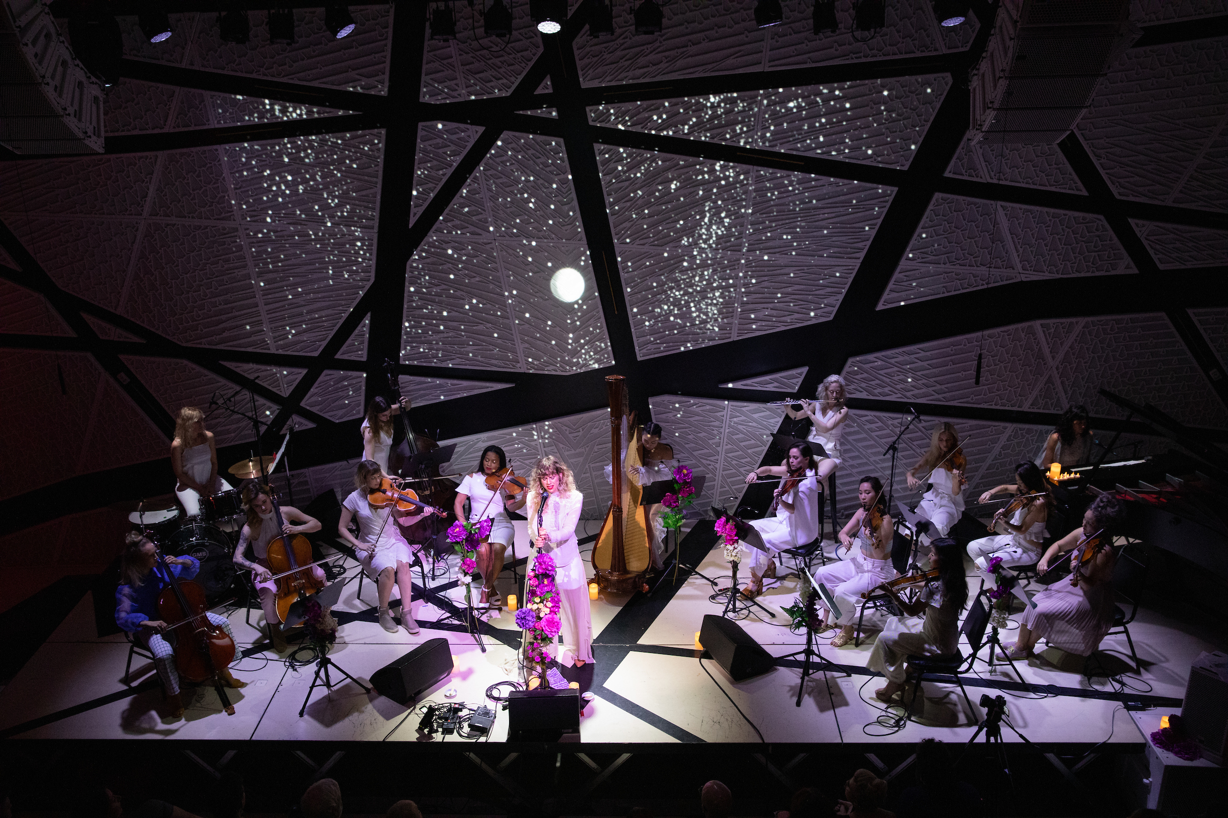 Concert: Doe Paoro x Little Kruta with harpist Amy Ahn for The Hum series