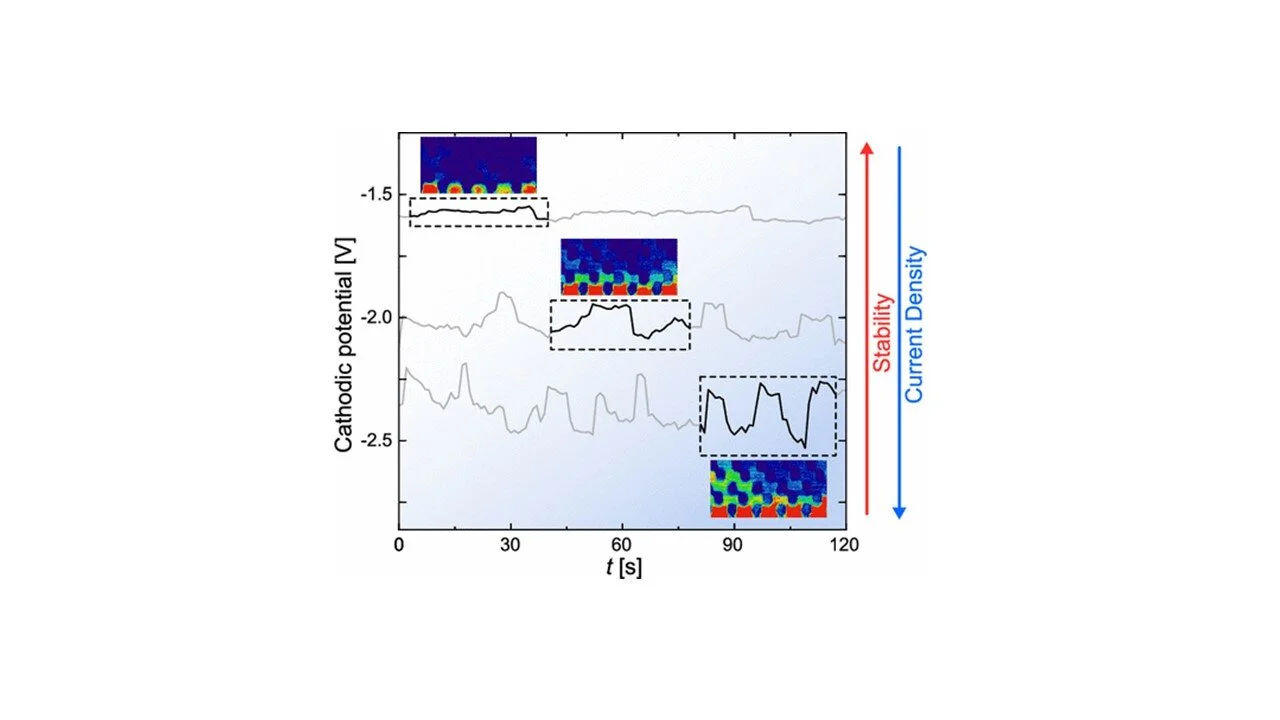 22. Gas Evolution Drives Unstable Cathode Potential in Alkaline Flow Cells for CO2 Electroreduction