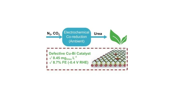 28. Defective Cu-Bi catalysts promote co-reduction of N2 and CO2 to urea