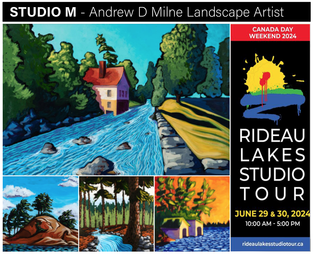 June 29 &amp; 30 - VISIT STUDIO M! - The Rideau Lakes Studio Tour -&nbsp;Canada Day Weekend 