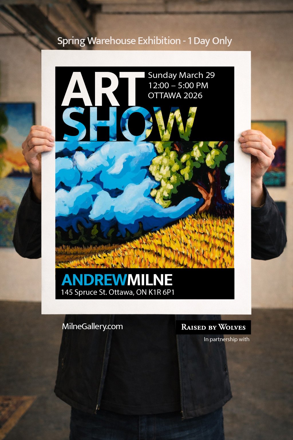 Spring Warehouse Exhibition – One Afternoon Only