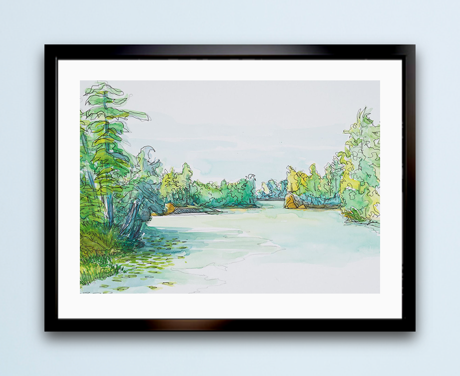 SKU 329+Andrew+D+Milne+Art+WaterColour+and+Ink+Framed.png