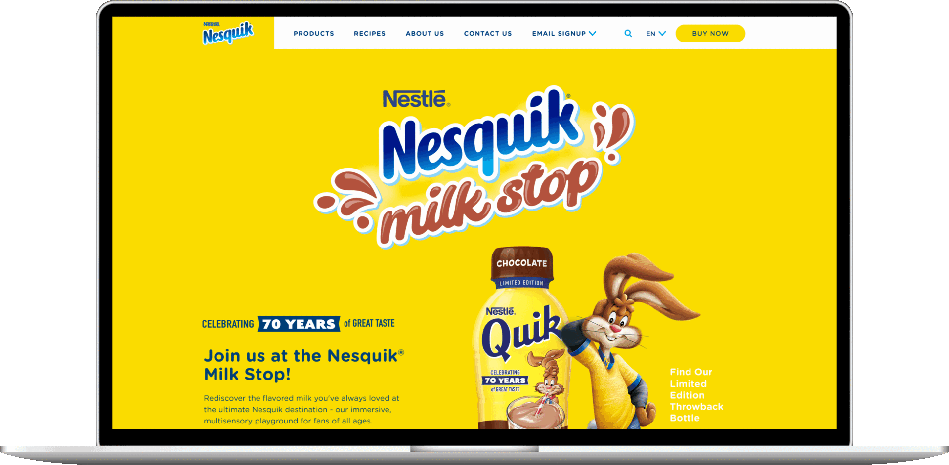 Reserve Your Spot at the Nesquik Milk Stop 