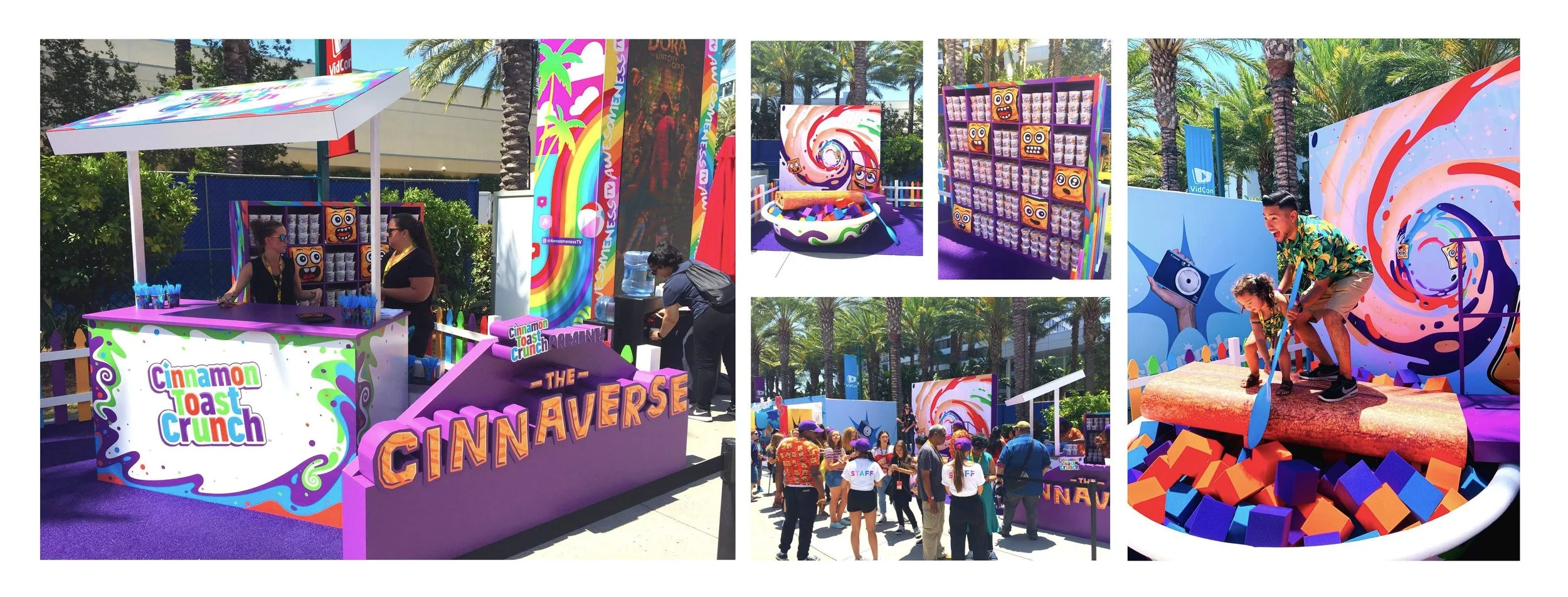 VidCon Cinnaverse Preview Booth