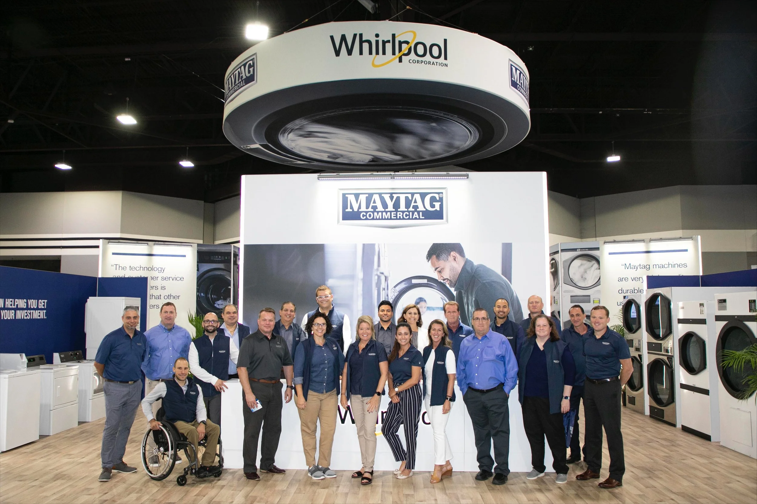 Maytag Commercial Laundry Booth 