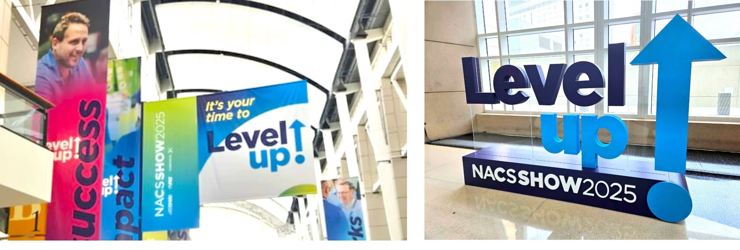 NACS Show "Level Up!" Theming 