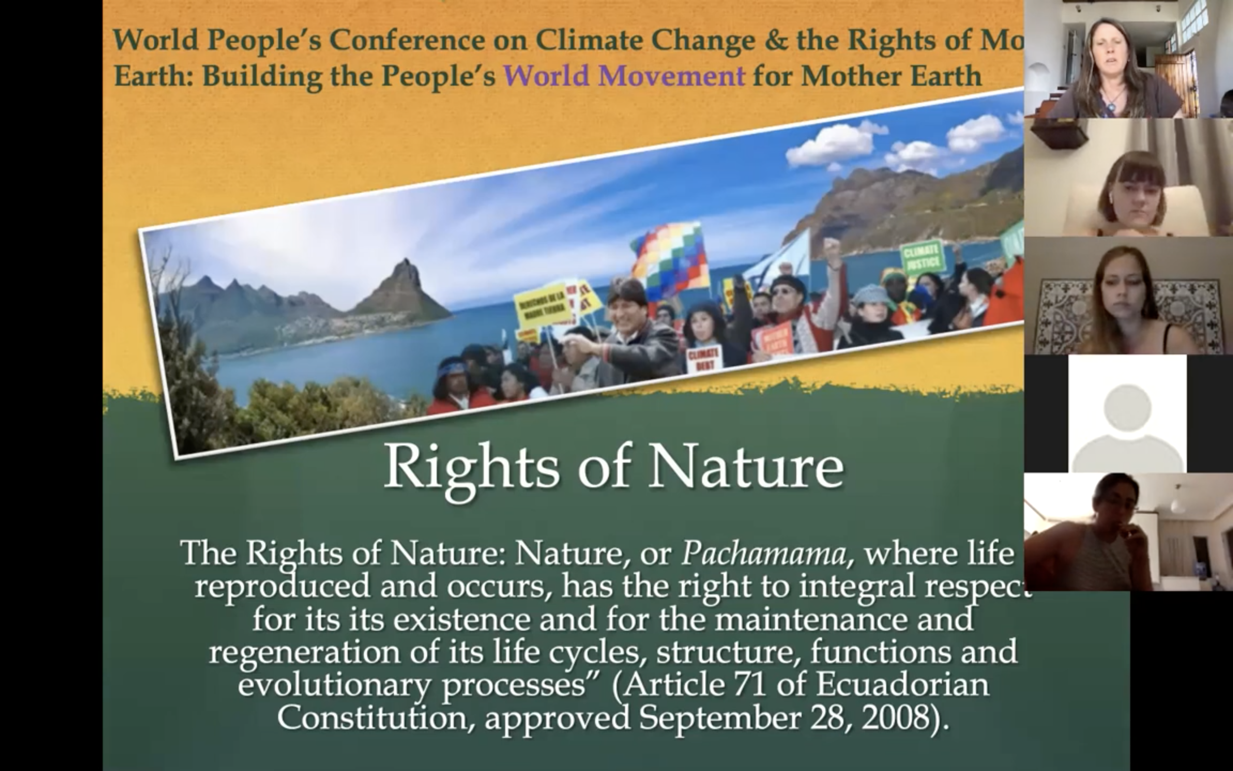 Reorienting Our Minds, Ourselves and Our Futures: A Youth Visionary Collective Workshop