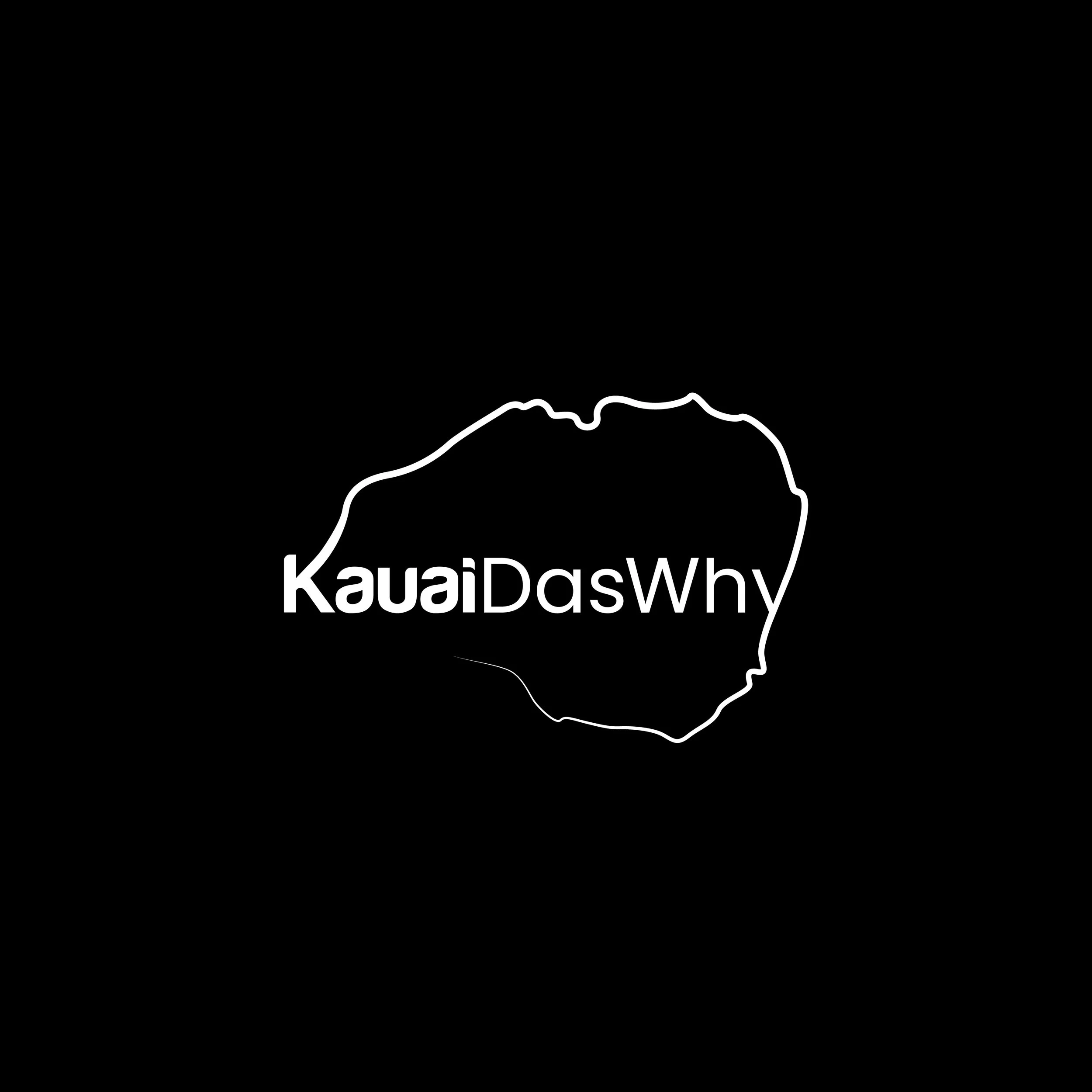 KauaiDasWhy 4x6 Sticker