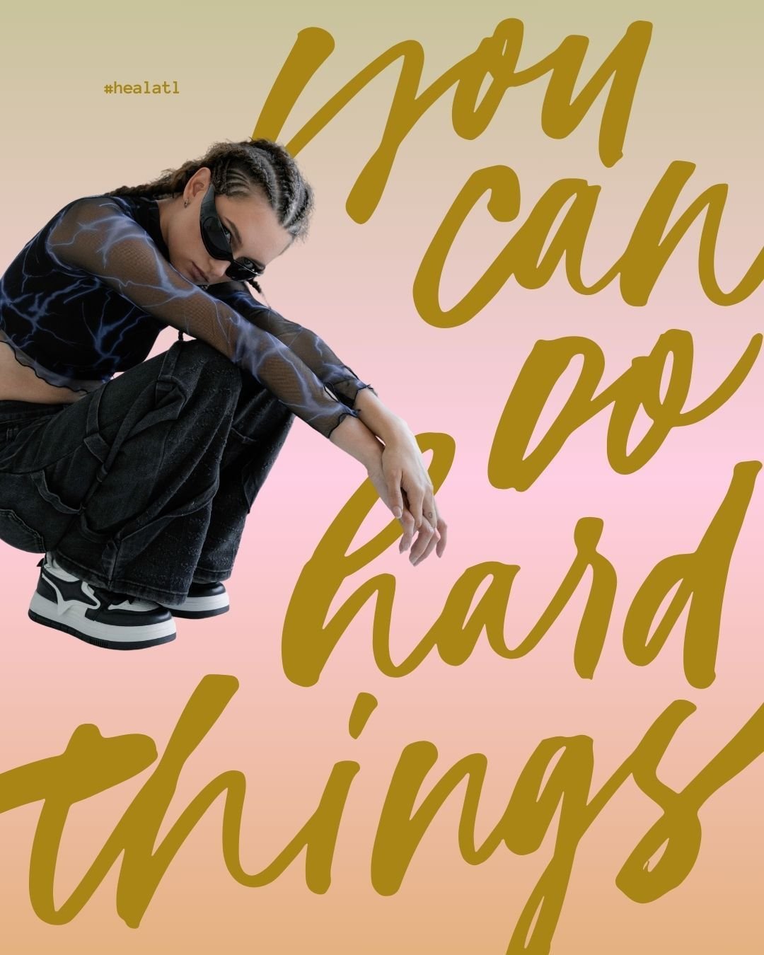 You can do hard things.
And you don&rsquo;t have to do them alone.
At HealATL, we hold space for the messy, the uncertain, the overwhelming &mdash; and we walk with you through it.
Because healing doesn&rsquo;t mean avoiding the hard&hellip; it means