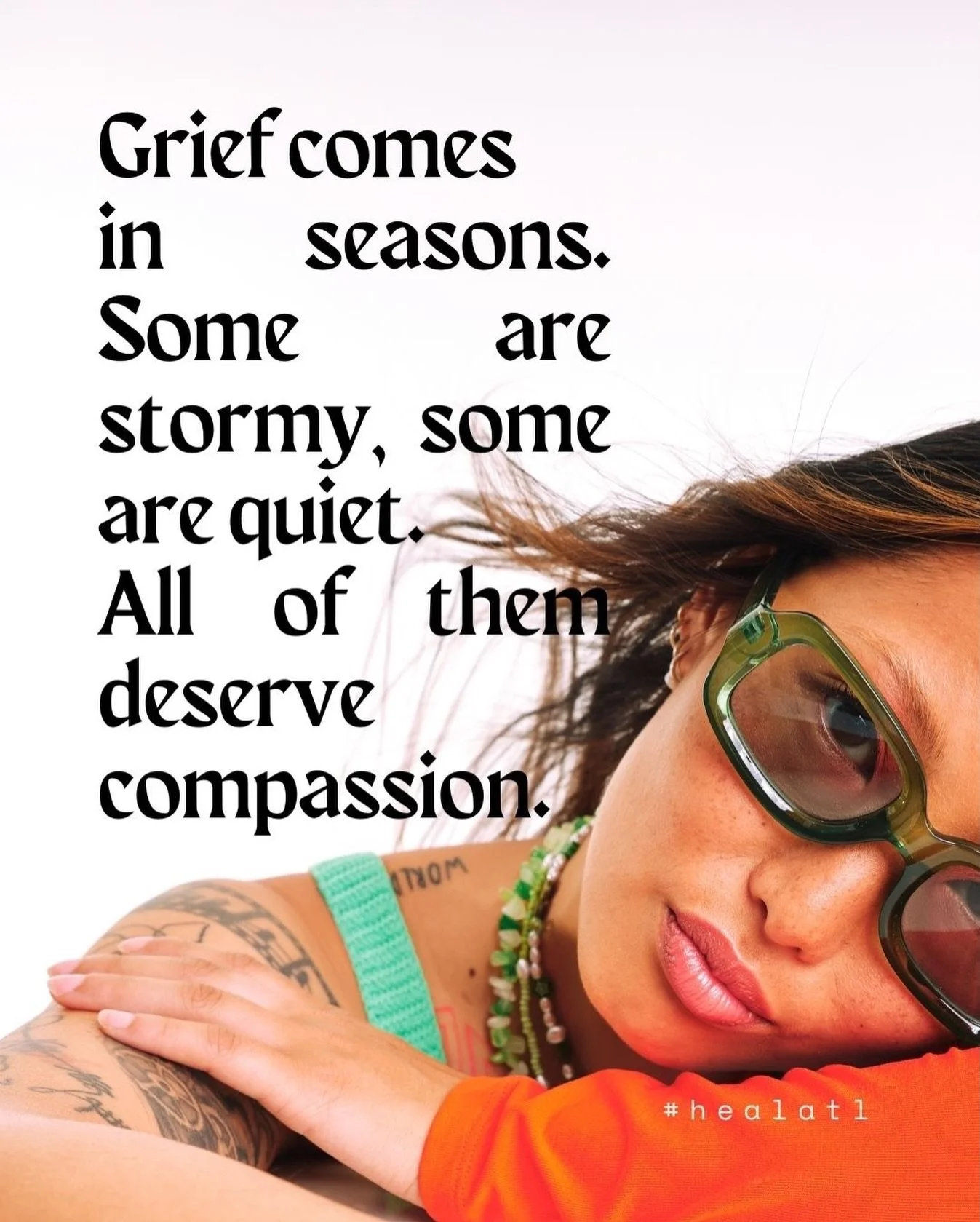 Grief comes in seasons &mdash; some soft, some heavy. Meet each one with compassion. You&rsquo;re not meant to rush your healing&hellip; only to tend to it.

And if this season feels especially hard, reach out to us at Heal ATL. You don&rsquo;t have 