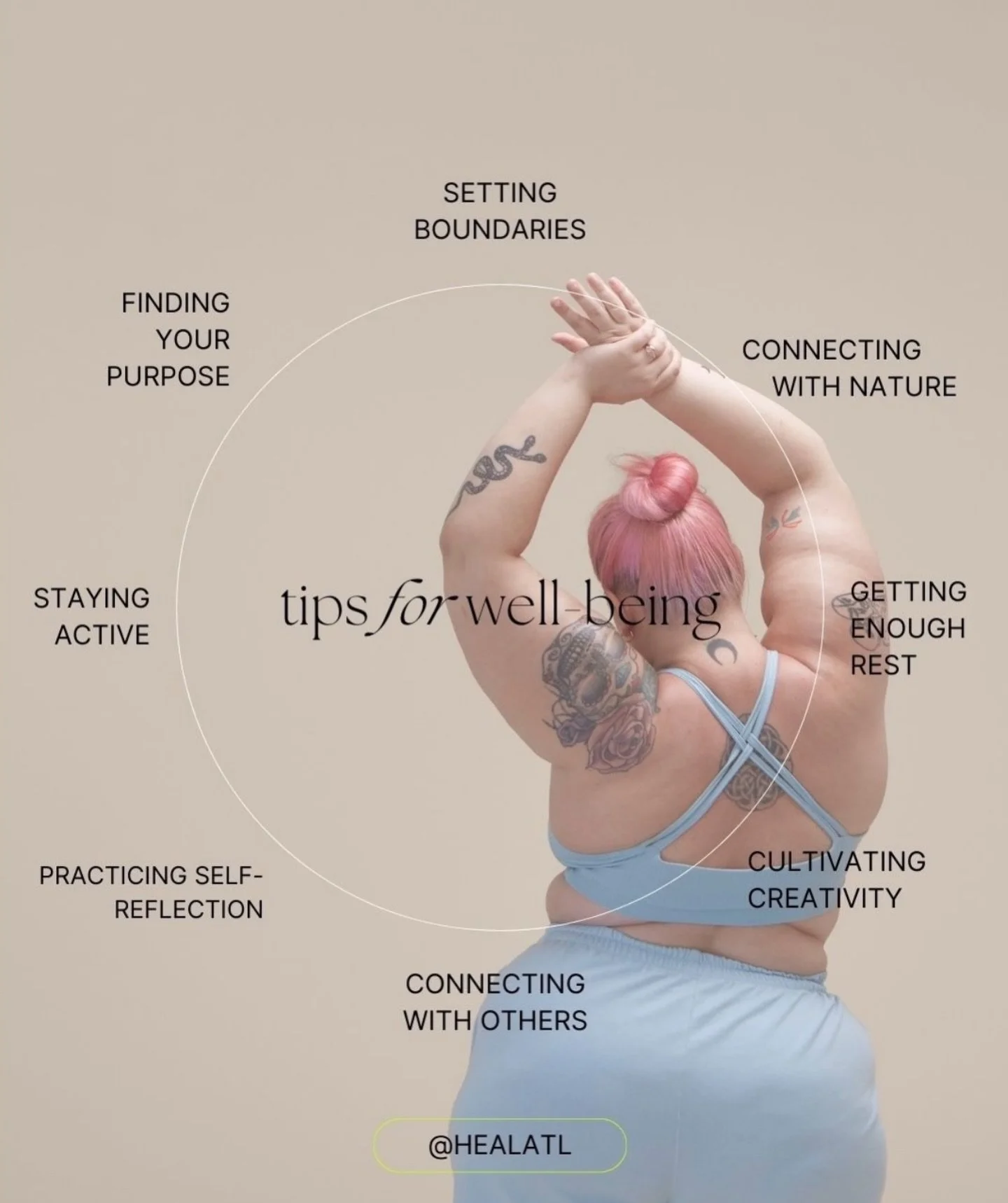 Well-being isn&rsquo;t built in one big moment &mdash; it&rsquo;s created in the small choices we make again and again.
Setting boundaries, resting when your body asks, connecting with what fills you&hellip; it all matters.

At Heal ATL, we&rsquo;re 