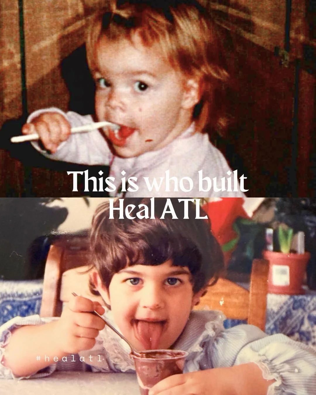 Just two girlies who crossed paths and brought HealATL to life!