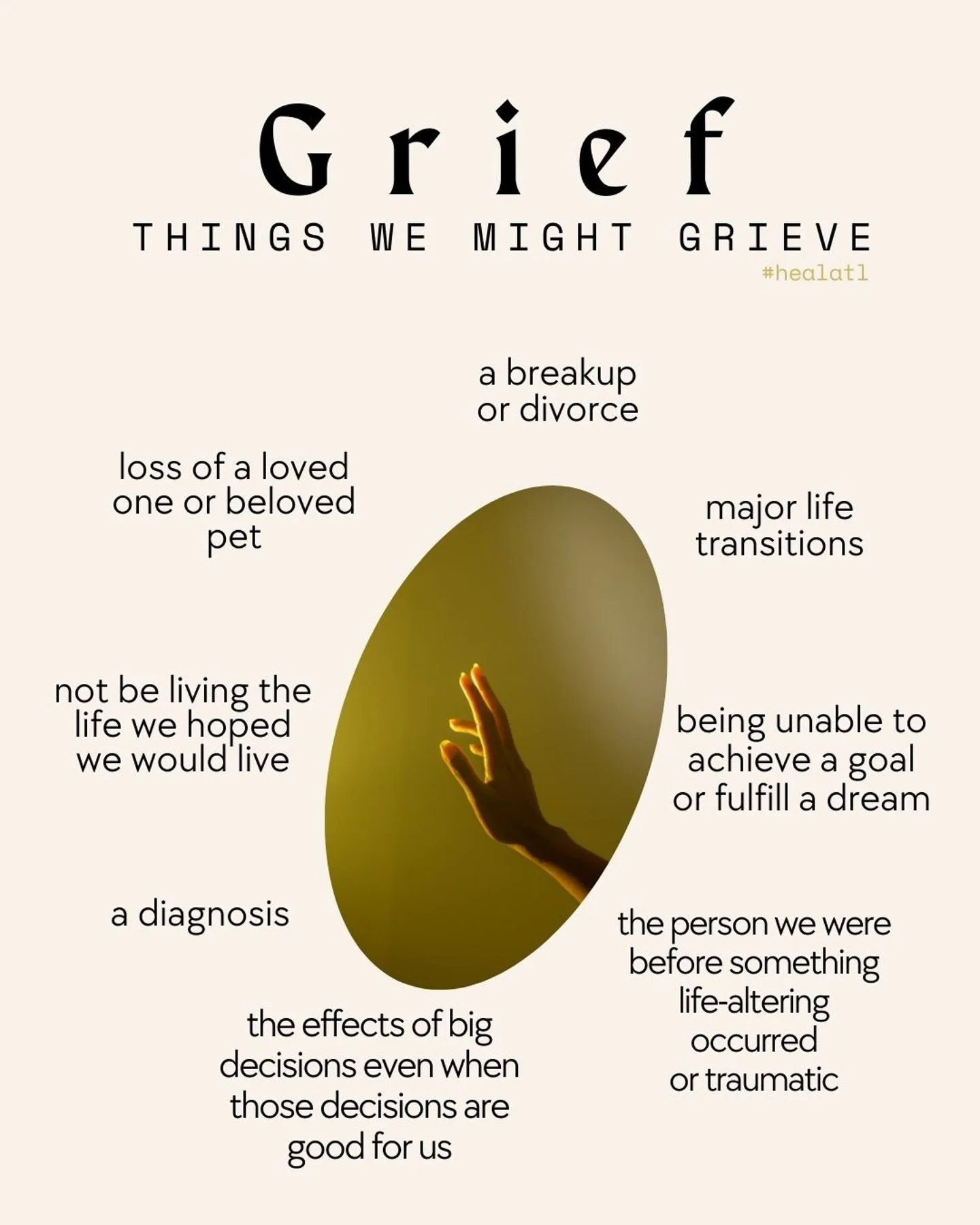 There are many things we might grieve in life.

Not just the loss of loved ones, but also changes in identity, relationships, expectations, and seasons of life. Grief is a natural response to meaningful change.

You don&rsquo;t have to navigate it al