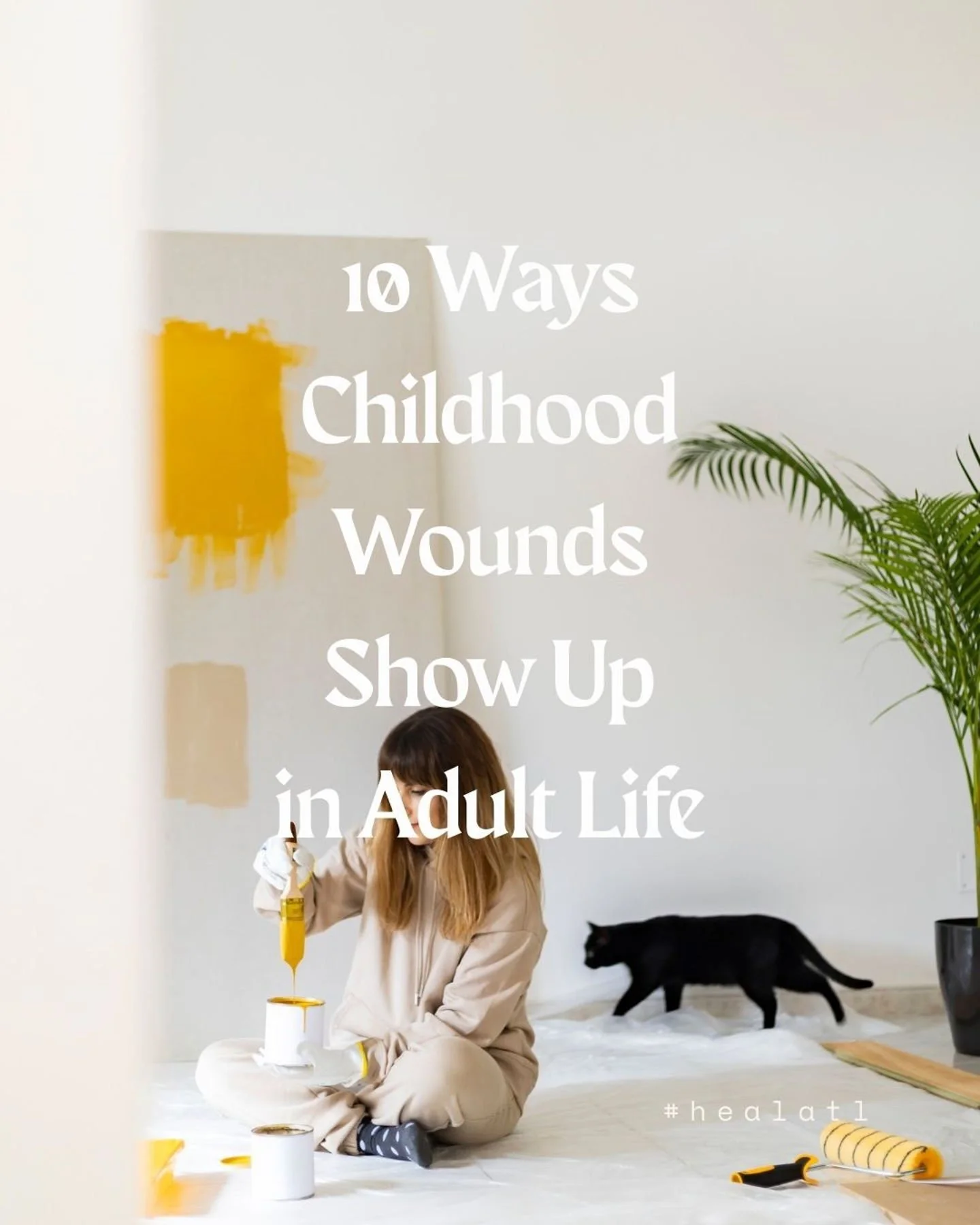 Childhood wounds don&rsquo;t always stay in childhood. Sometimes they grow up with us &mdash; showing up in the ways we relate, cope, protect ourselves, and move through the world.

10 ways childhood wounds can show up in adulthood:

1. People-pleasi