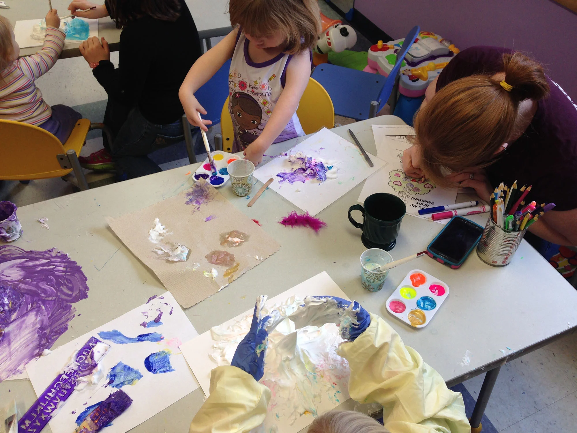 Creating art!