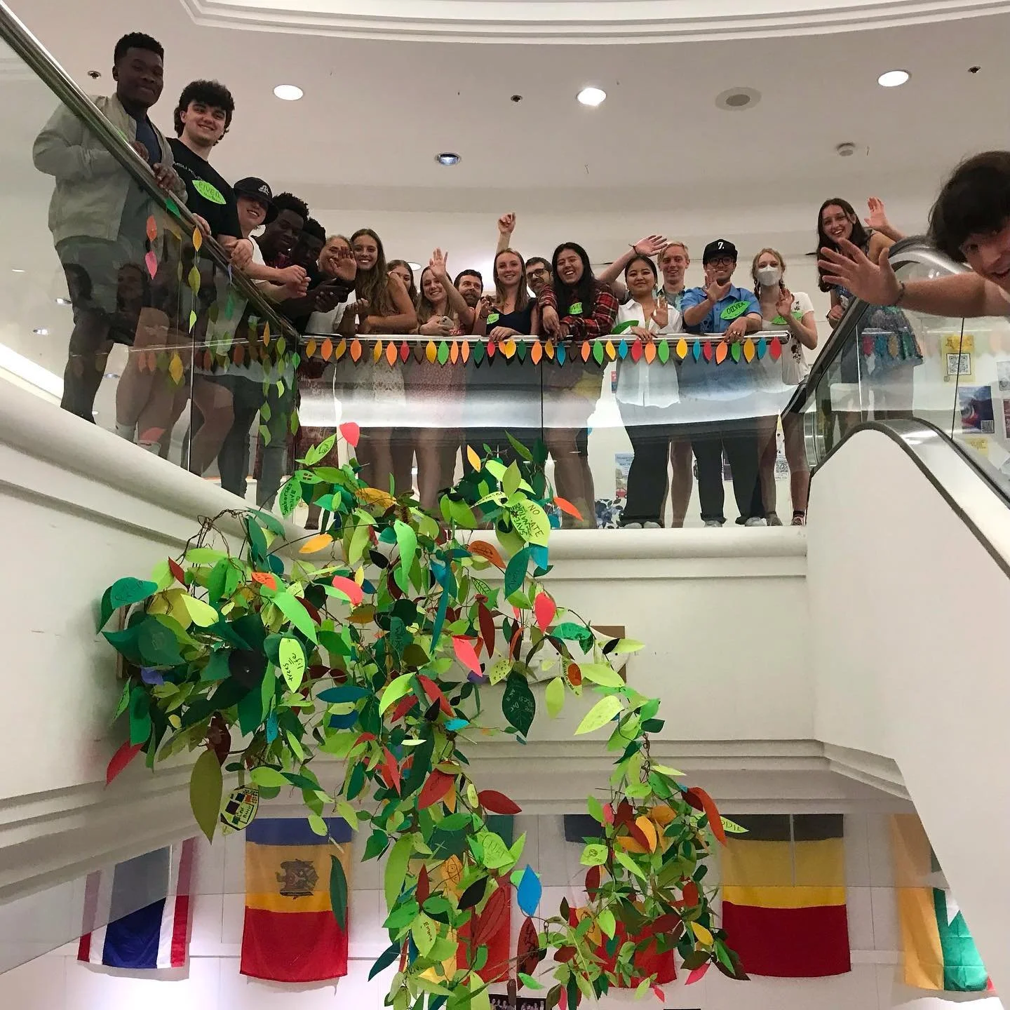 🌞Happy Summer🌞 & Congratulations Burlington high school students on the last day of school & the creation of Leaf Relief 🍃🍁😎🍁 🍃 I was honored to be artist in residence with high school juniors & seniors in the great Burlington City