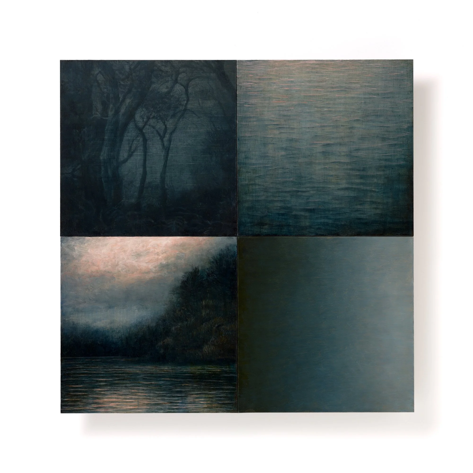 Everything is Less Certain Vlll
Oil on board, 40cm x 40cm