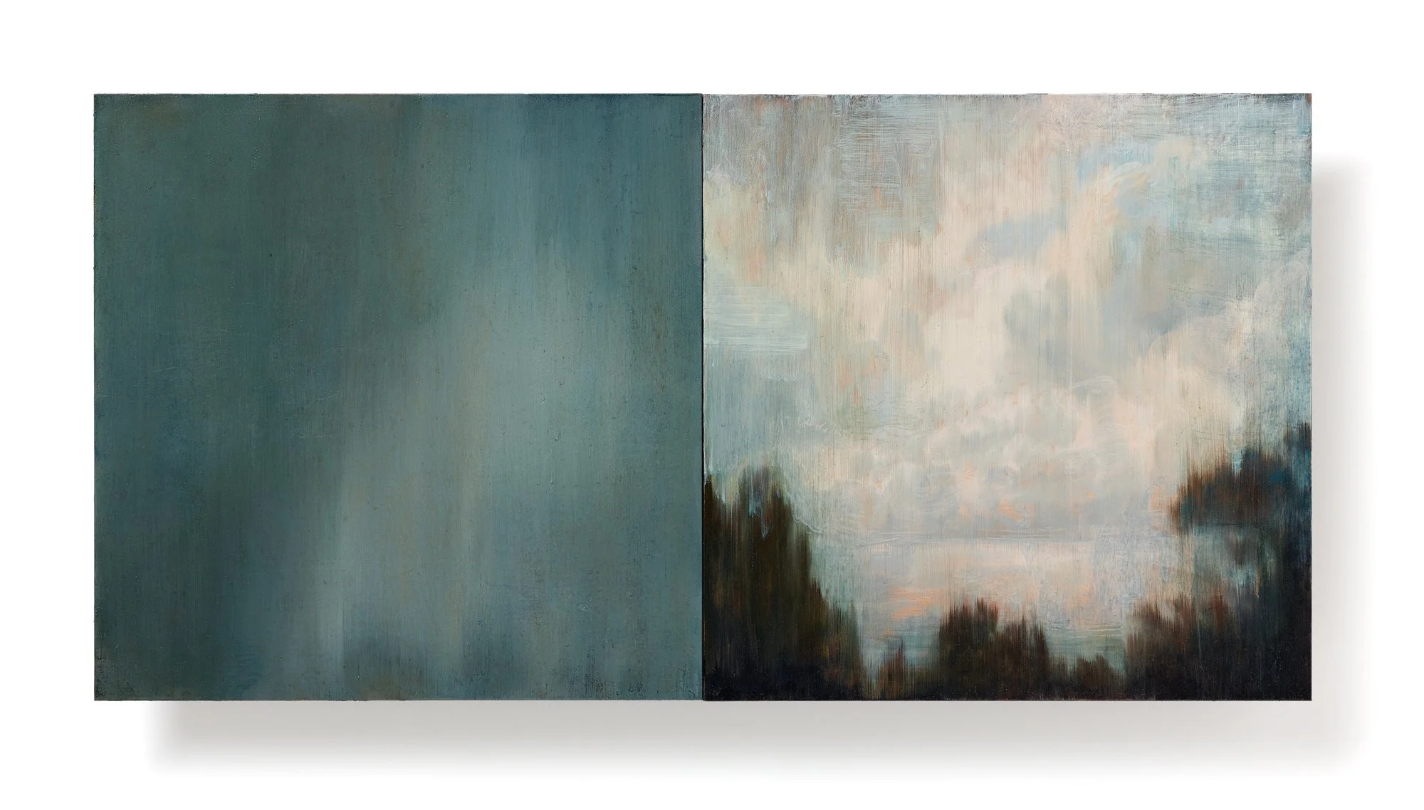 We Contain Multitudes III
Oil on board, 20cm x 40cm