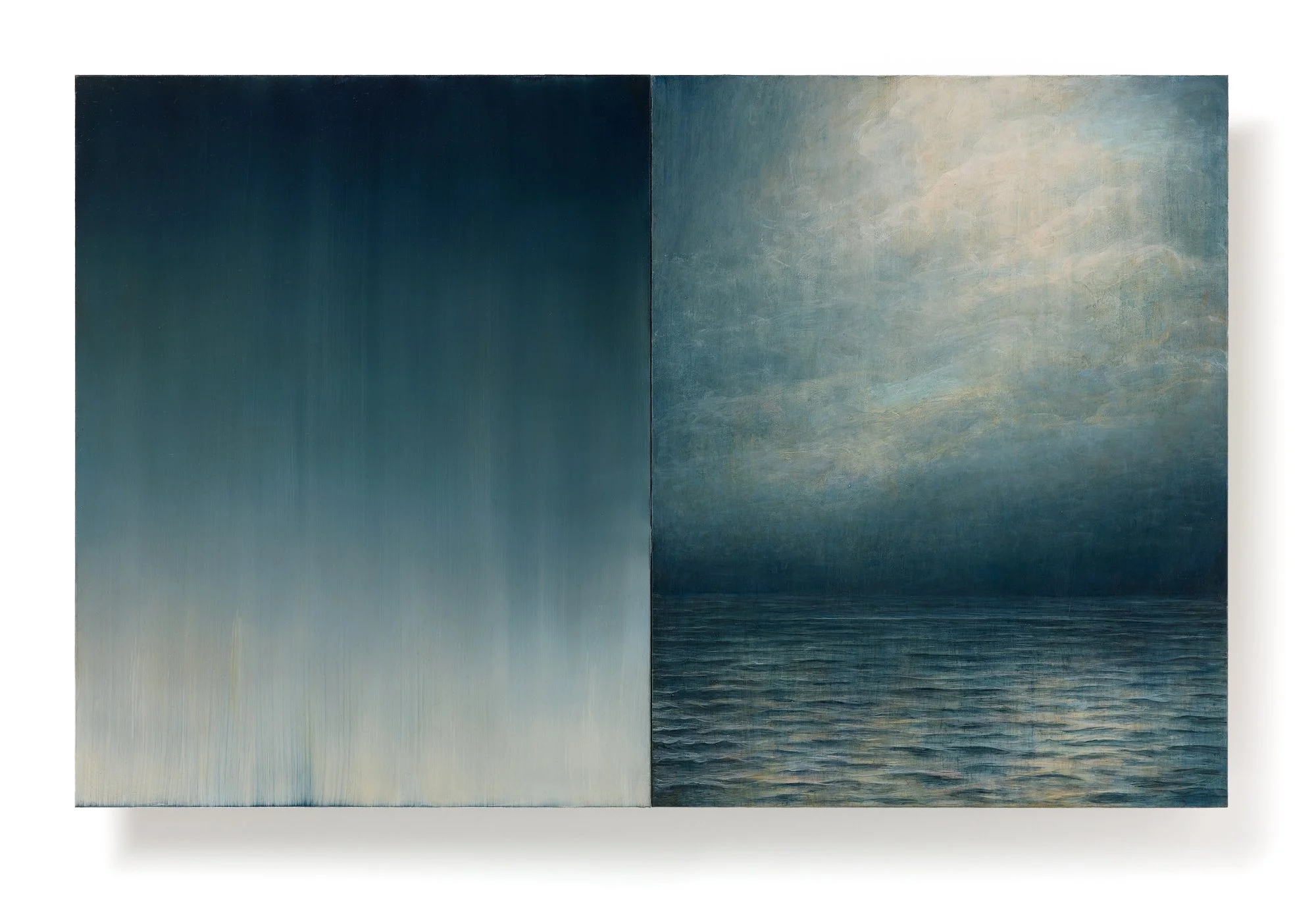 We Contain Multitudes Xll
Oil on board, 36cm x 56cm 