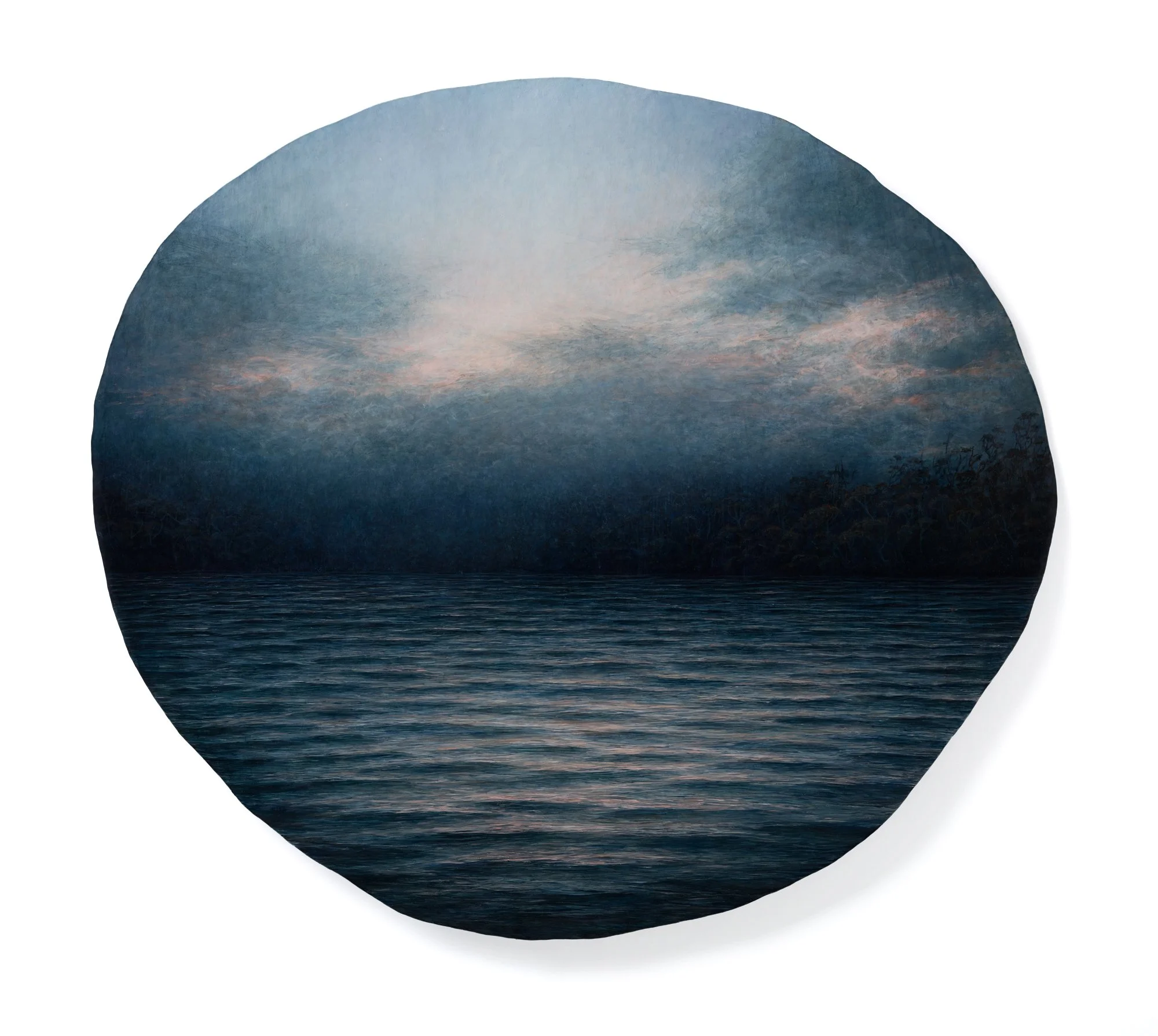 Mirage of Truth
Oil on hand-beaten steel, 80cm x 90cm