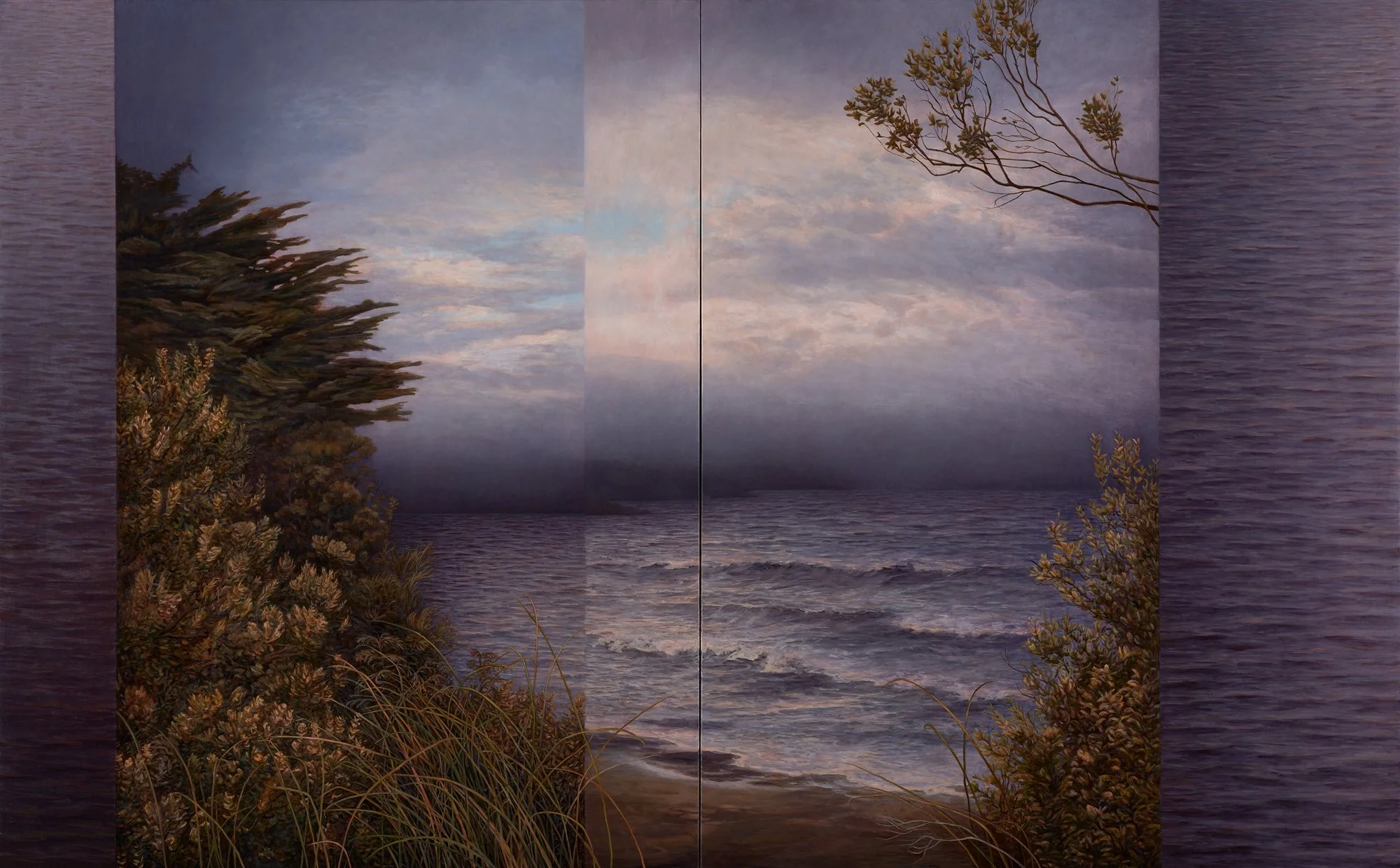 Wild Stillness
Oil on linen, 156cm x 248cm