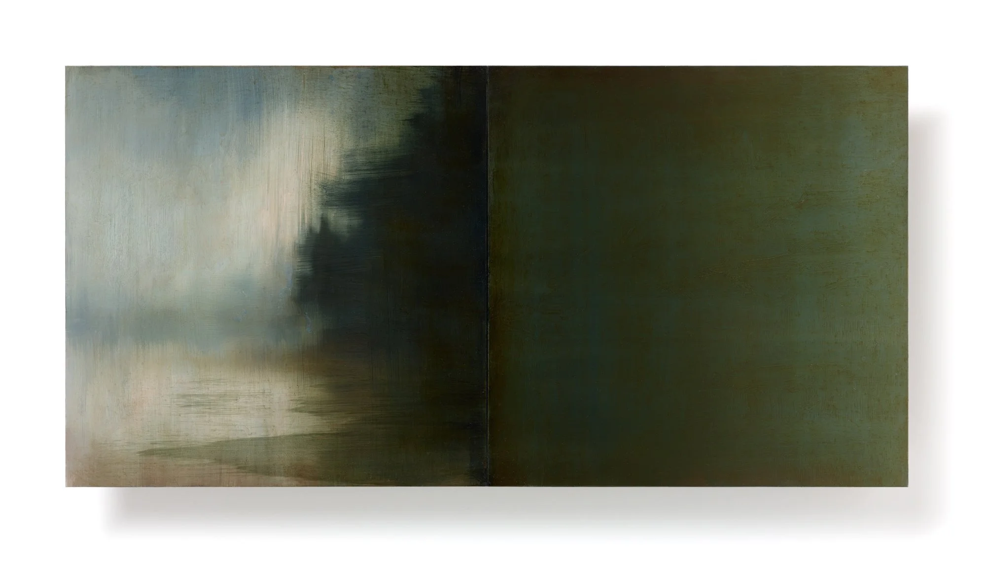 We Contain Multitudes II
Oil on board, 20cm x 40cm
