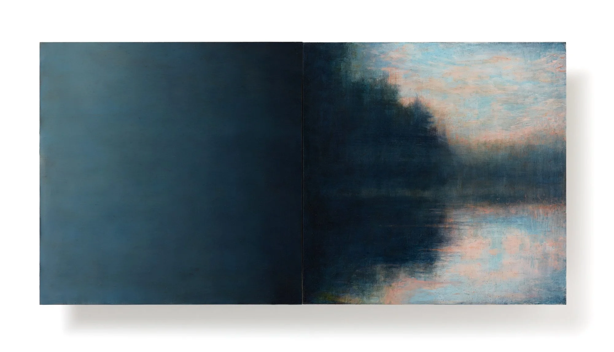 We Contain Multitudes Vl
Oil on board, 20cm x 40cm 