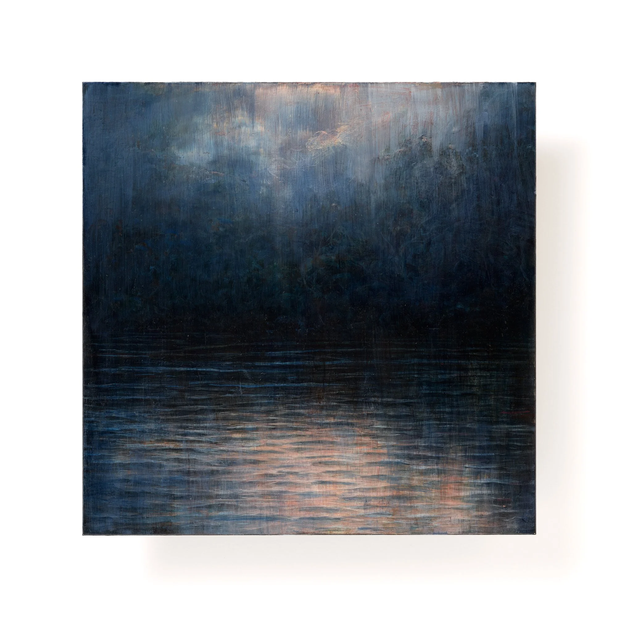 Everything is Less Certain X
Oil on board, 20cm x 20cm