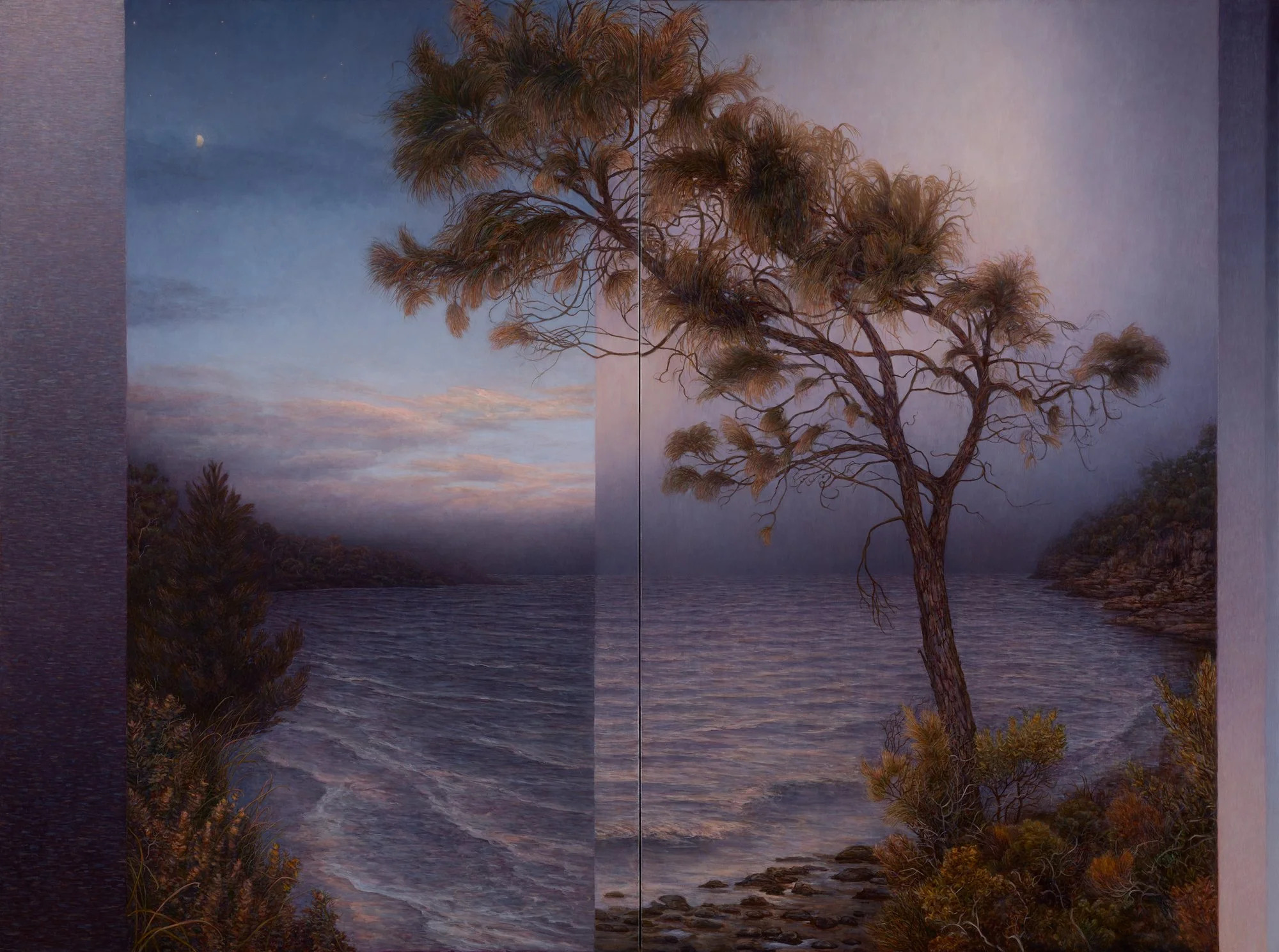 Recollection and Reverie
Oil on linen, 156cm x 207cm