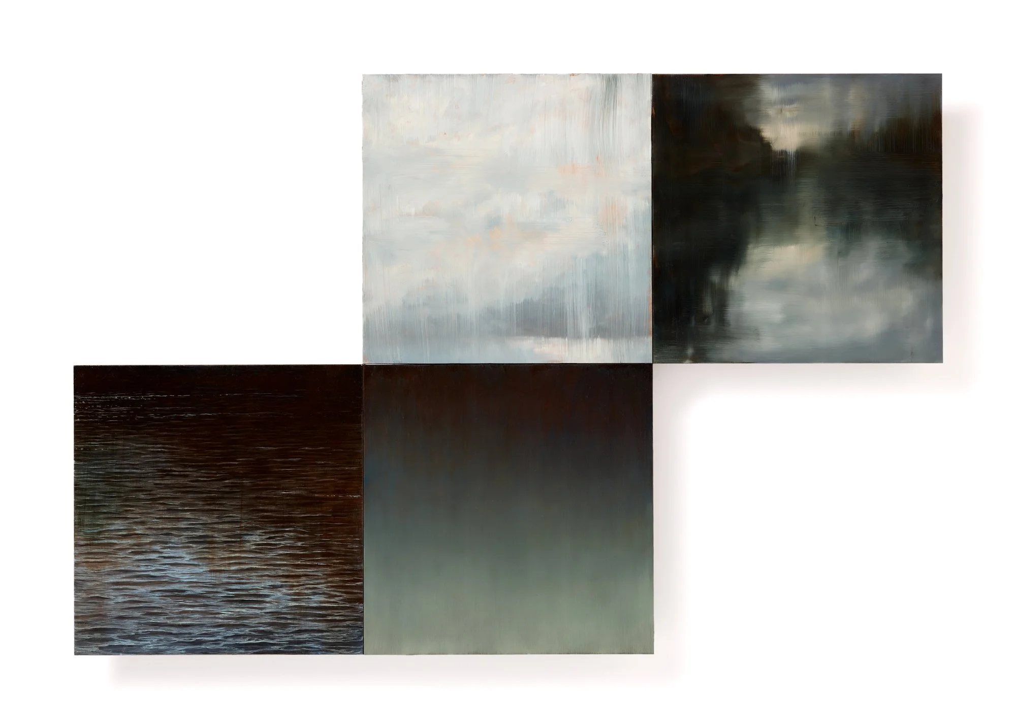 Everything is Less Certain lll
Oil on board, 40cm x 40cm