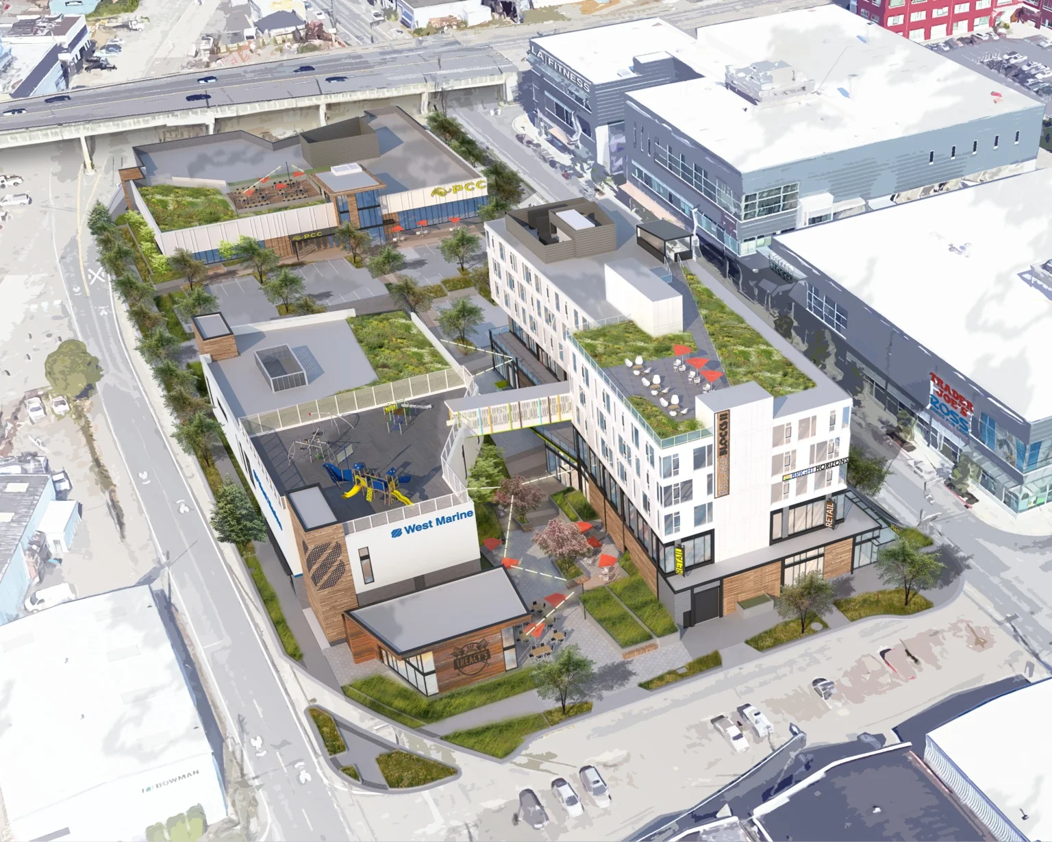 ballard blocks II mixed-use development