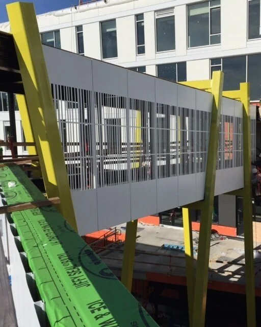 ballard blocks II | sky-bridge progress | seattle