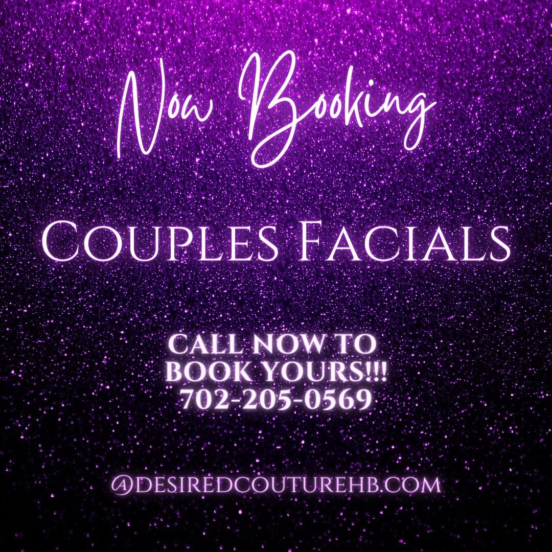 Skinsei is now offering Couples Facials! Twice the glow with twice the love!❤

Couples of all types can indulge in the glow and healing vibes of one of Skinsei's Customize Treatments! 

Don't be basic with your quality time, be creative! Everyone lov