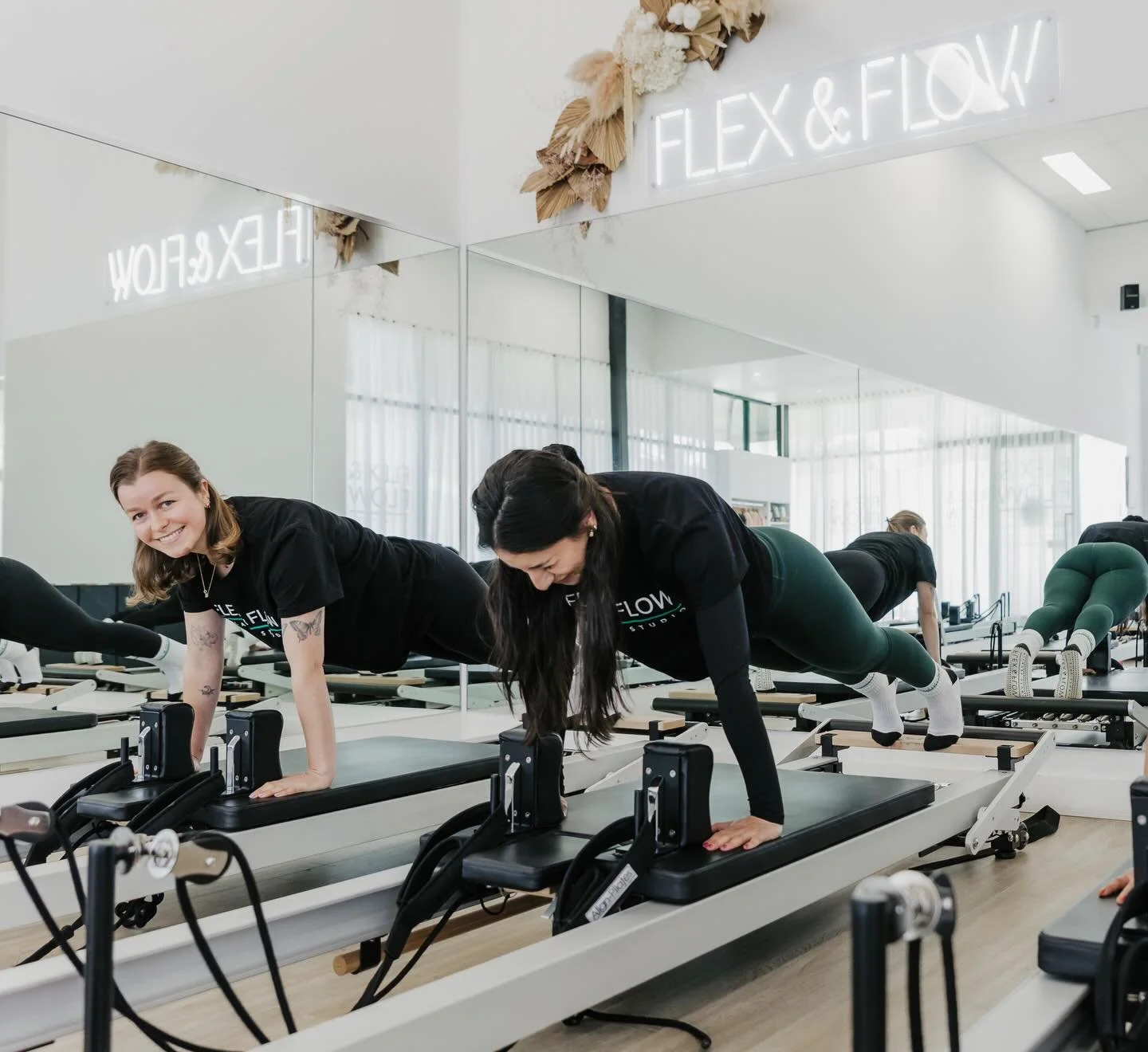 Our first Pilates challenge of the year STARTS TOMORROW! ❤️&zwj;🔥😍

Have you signed up to our Pilates, Planks &amp; Push-Ups, 21 Day challenge? 🔥

Sign up via our website or Flex &amp; Flow@Pilates App by purchasing a challenger pack ($189!). Regi