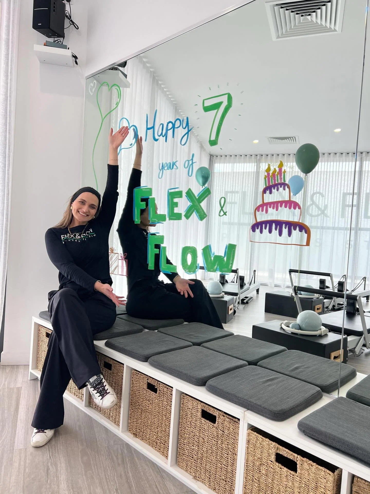 celebrating 7 years of Flex &amp; Flow Pilates at our Point Cook🩵 &amp; Altona North💜 studios today 🥳🧁🥰

This year marks 5 years of growing and celebrating with our Point Cook fam (the third Flex &amp; Flow Pilates Studio to open 🫶🏽) and almos