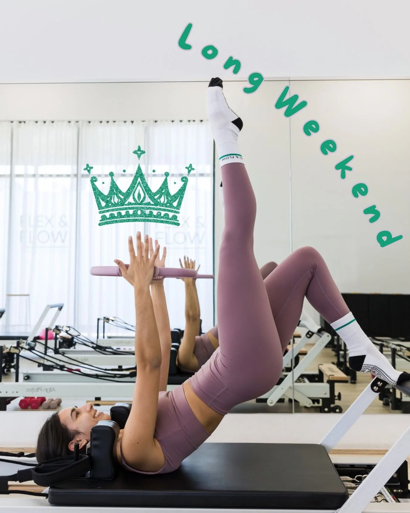 ✨ 👑Attention Pilates Queens! 👑✨ We&rsquo;re open and flowing all long weekend 🤸🏽&zwj;♀️💚

We&rsquo;ll be running our public holiday schedule on Monday (King&rsquo;s Birthday), with morning classes only across all studios. 🤸🏽&zwj;♀️ Regular sch