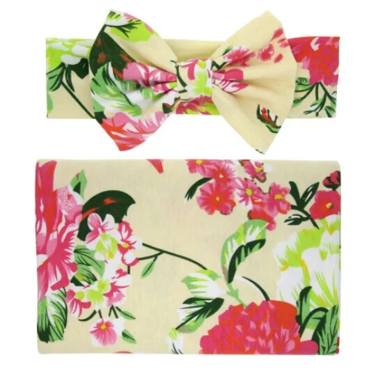 The Yellow Floral Blanket and Bow