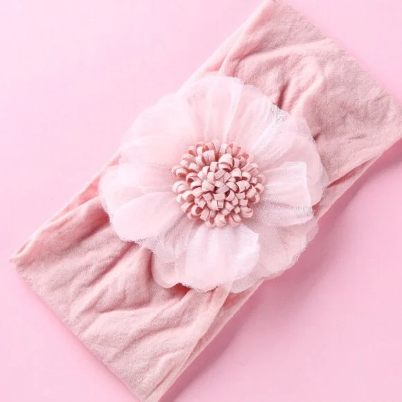 Jessi's Light Pink Floral Bow