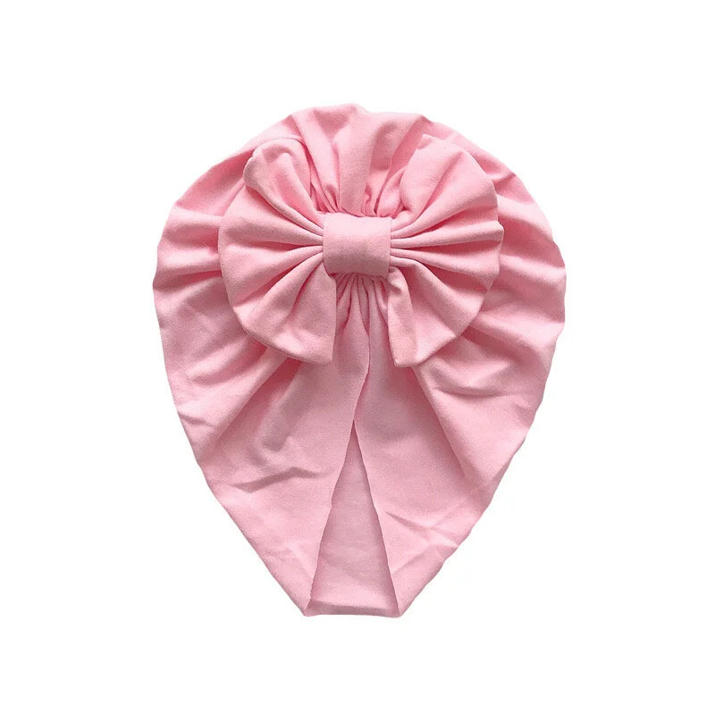 Pink Bow Turban