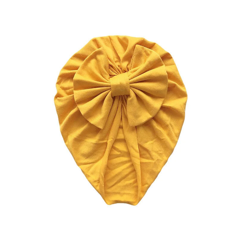 The Yellow Bow Turban