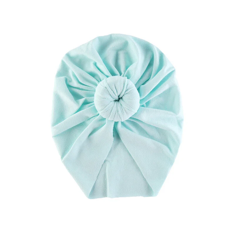 Light Blue Donut Turban 2.0